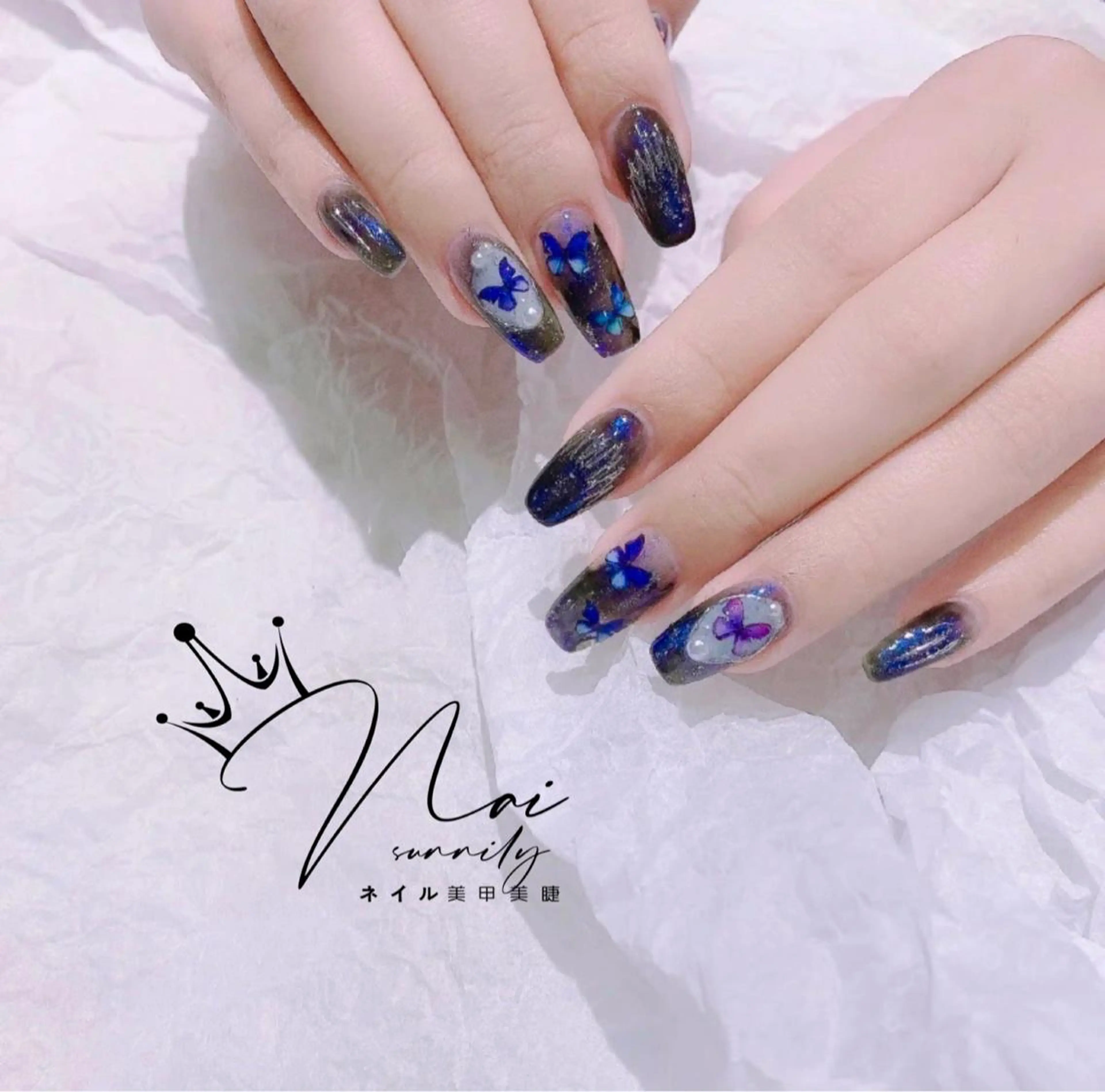 ネイル 長さだし専門店 M2　rikaのネイルデザイン