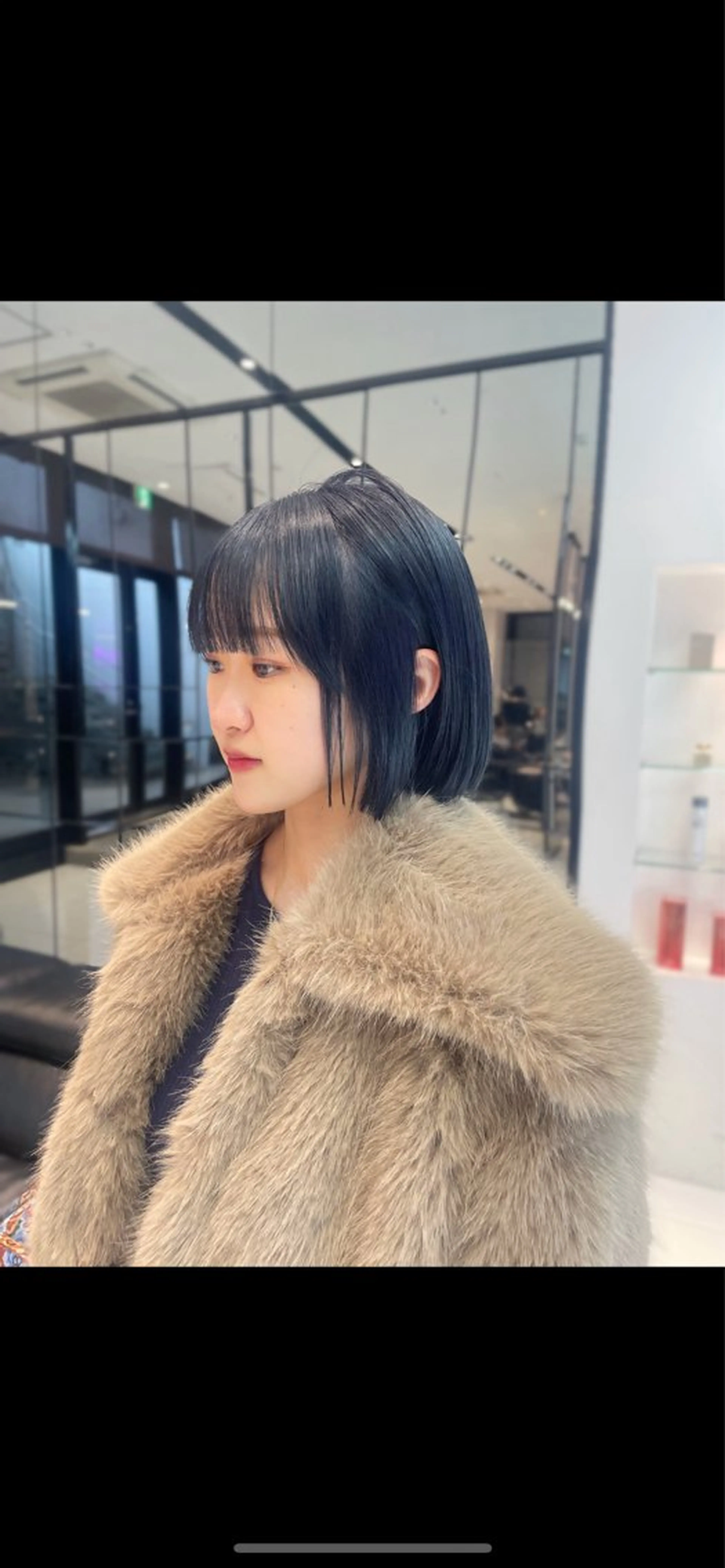 ショート カラー ブルーカラー ボブ カット ヘアカラー トリートメント keen 吉祥寺所属・【韓国❤️海外ヘア】 AYAKAのヘアスタイル