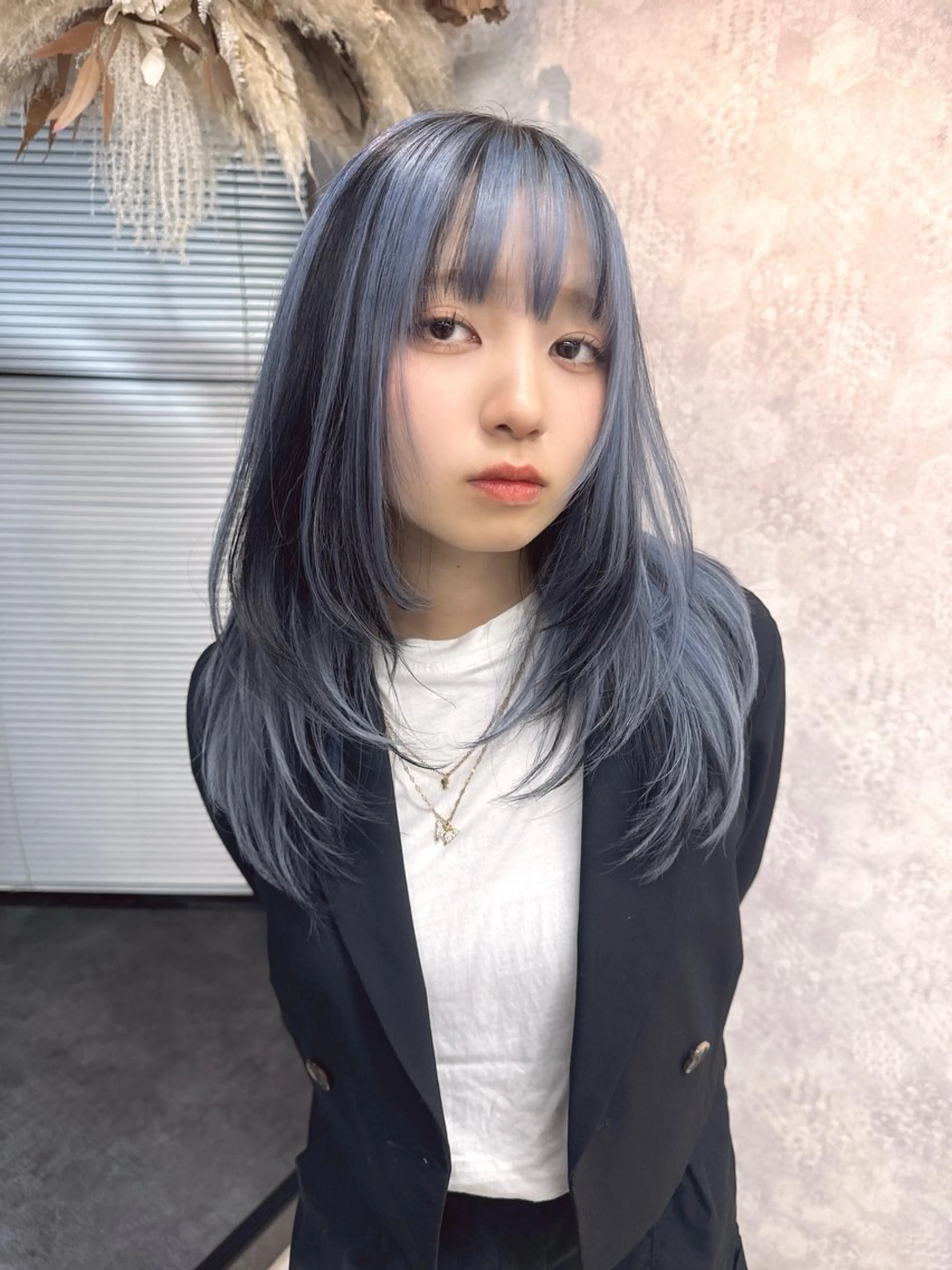 セミロング カラー ヘアアレンジ 💍絶対に可愛く💍 履歴修正SAKI🐰のヘアスタイル