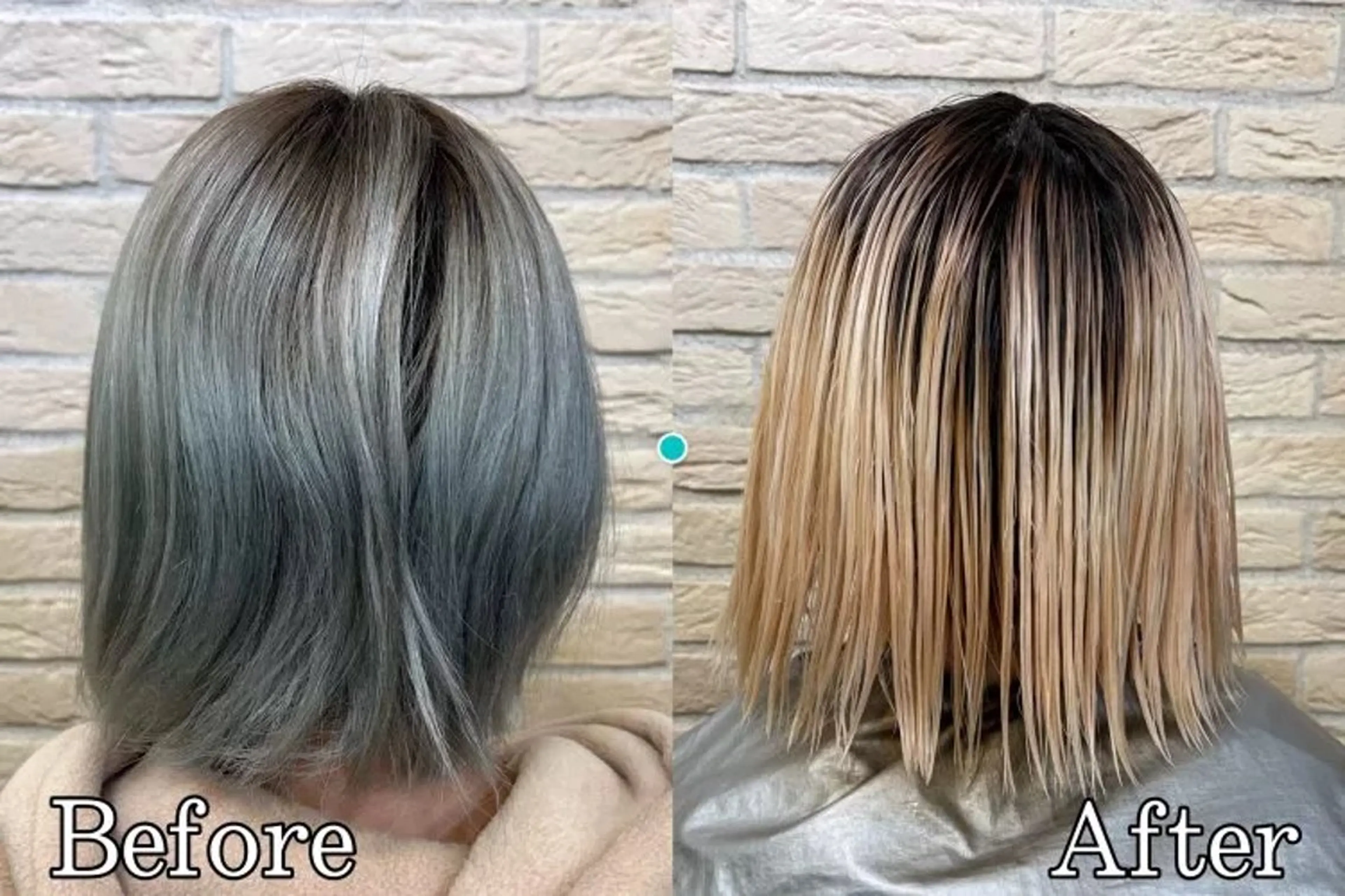 カラー 髪質改善カラー& 縮毛矯正 石井良平のヘアスタイル