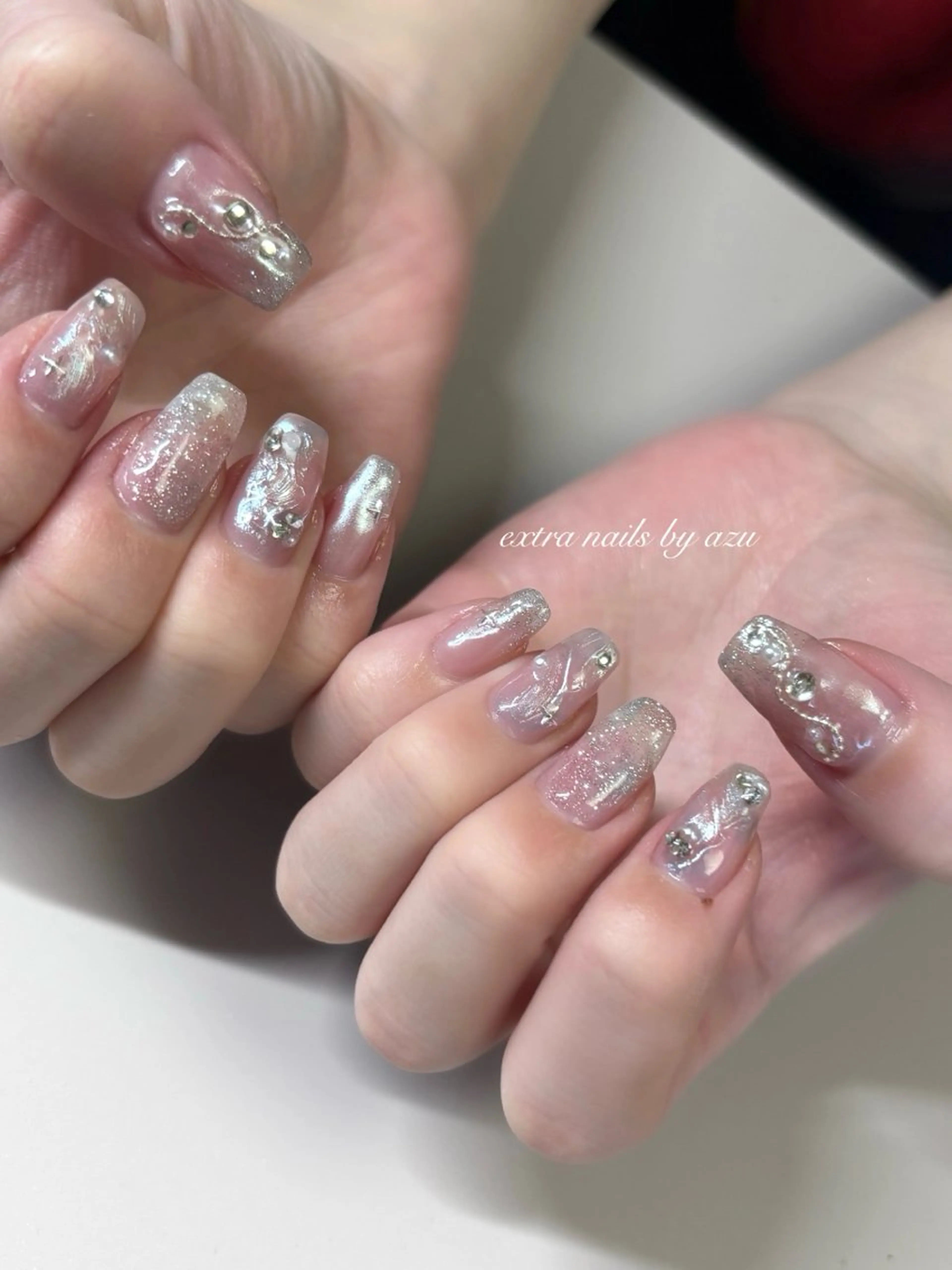 ネイル 韓国ネイル ハンドネイル extranails ／lemellaのネイルデザイン