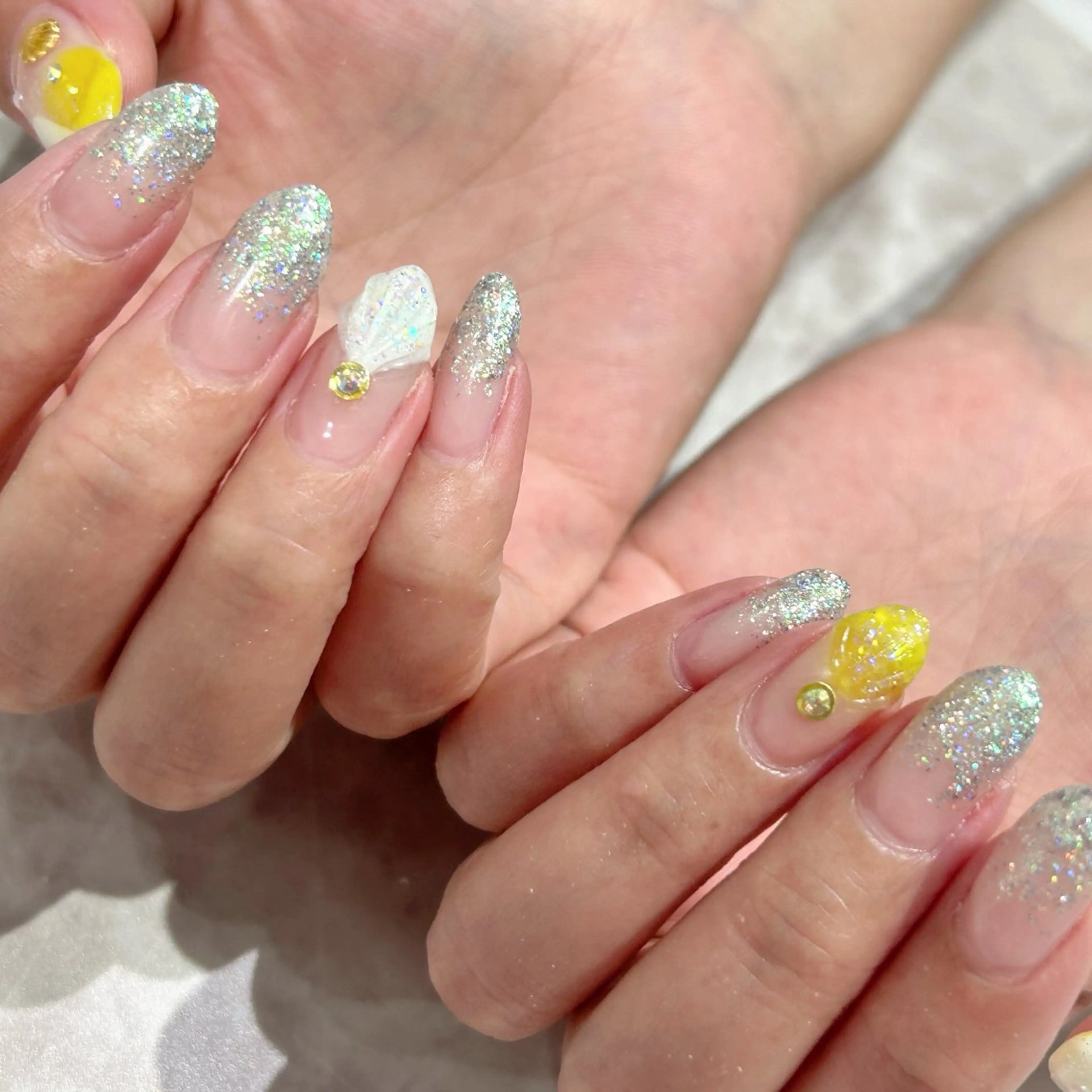 ネイル はあとねいる筑紫口店 Hitomiのネイルデザイン