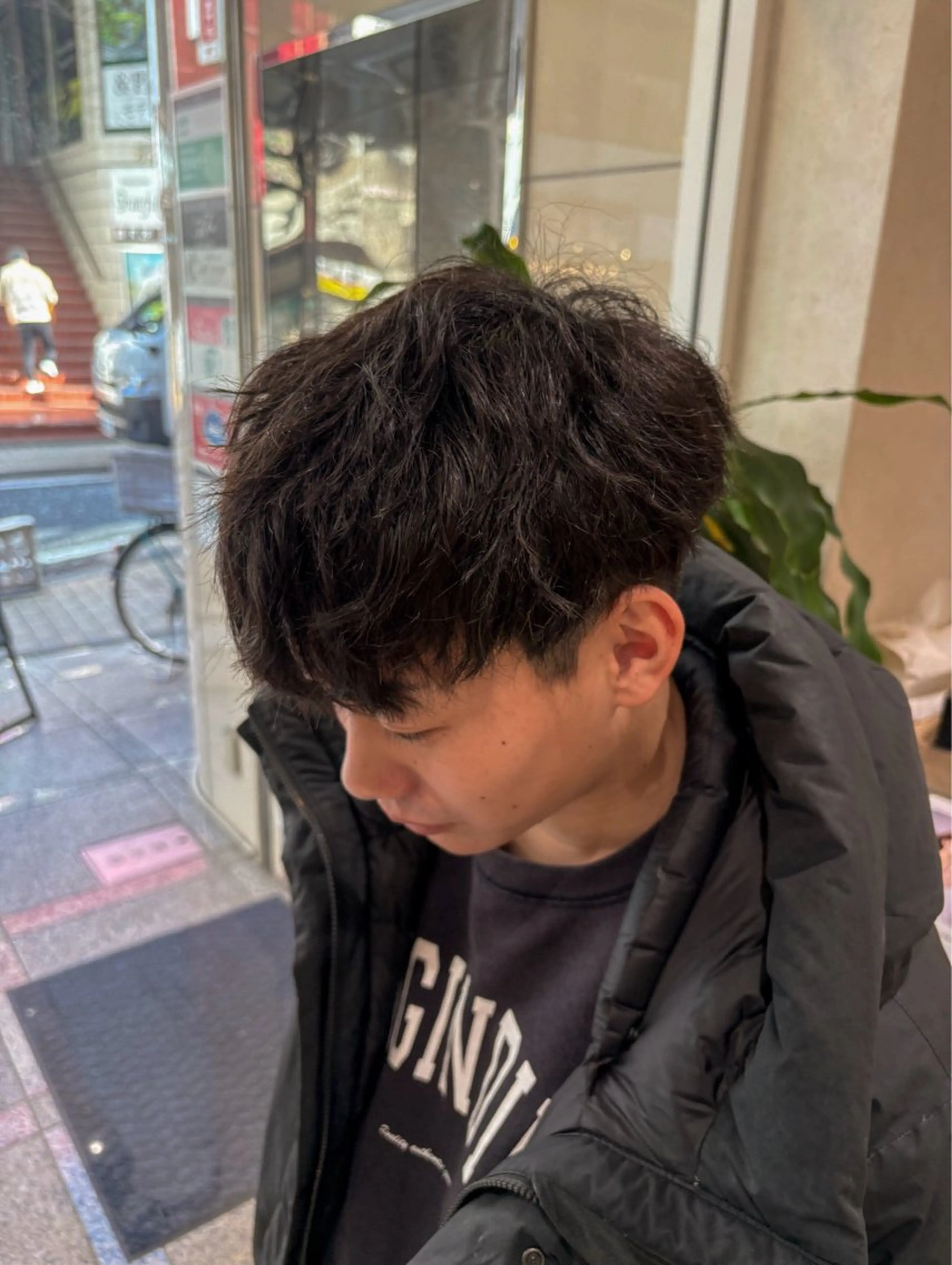 ショート パーマ カット パーマ メンズカット/ 特殊パーマ/haruのヘアスタイル