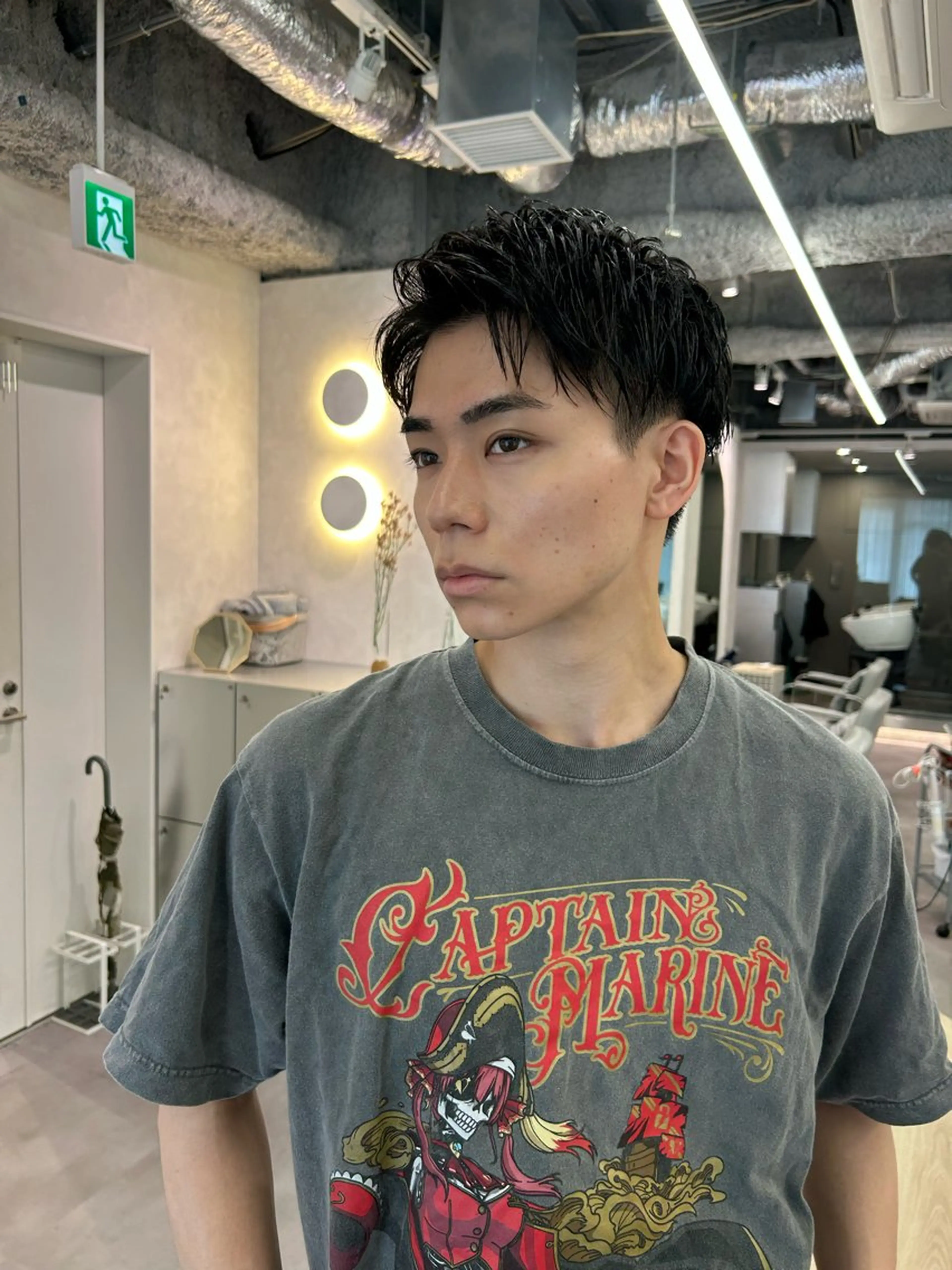 メンズ カット 横浜メンズ特化 田中リョウのヘアスタイル