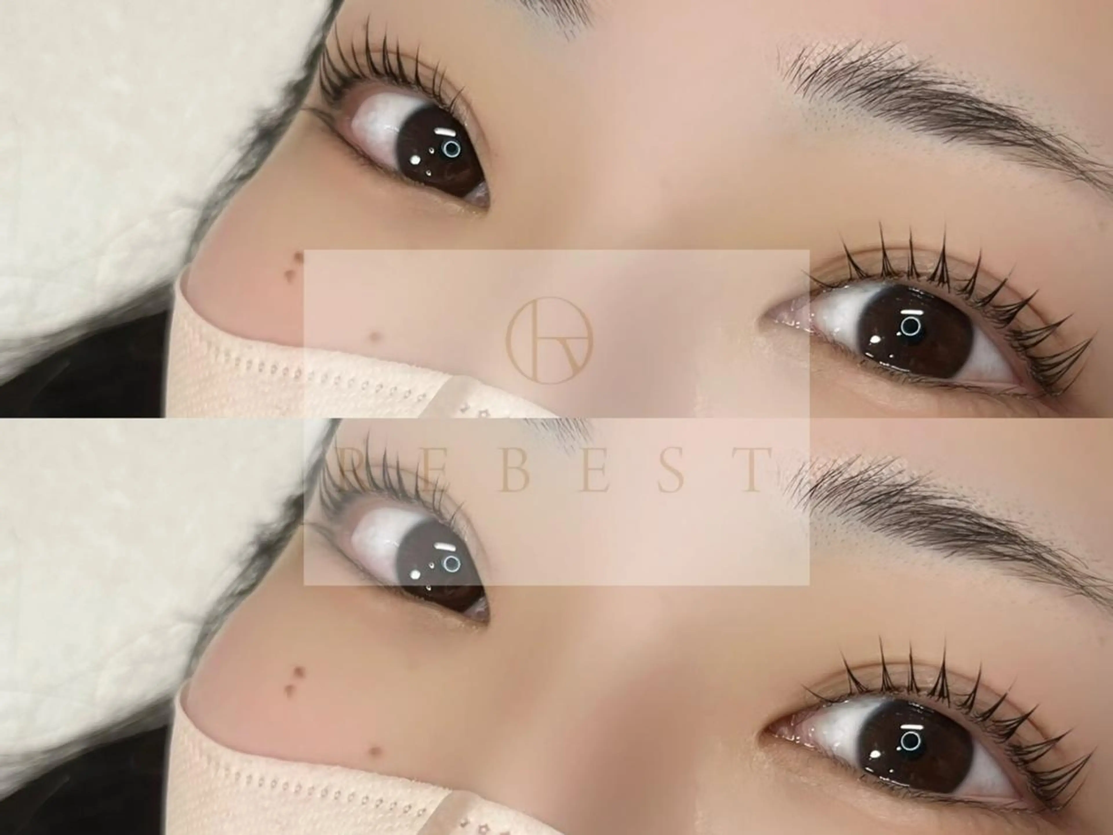 マツエク・マツパ REBEST 四條畷店のマツエク・マツパデザイン