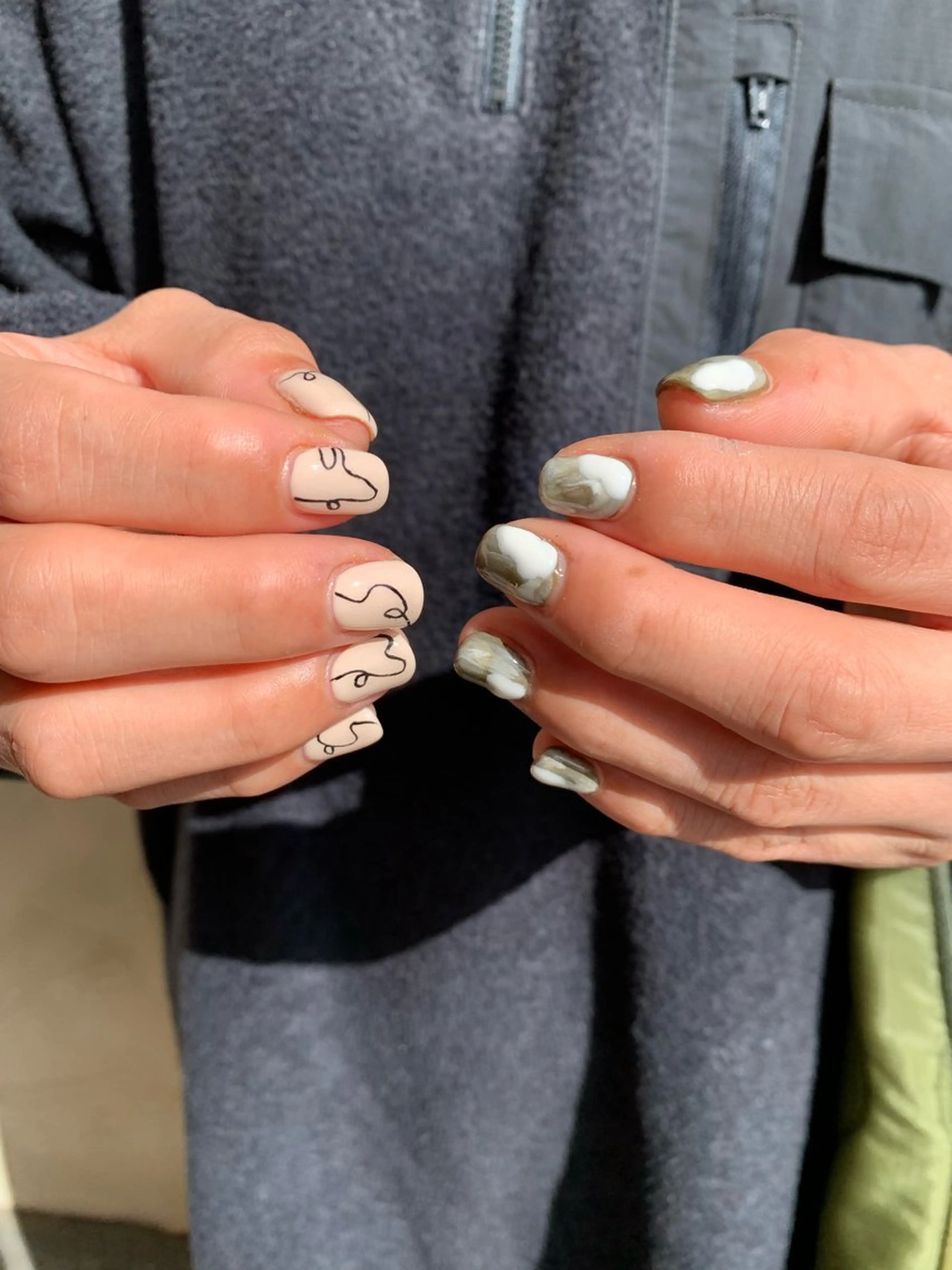 ネイル 中野 茅緩のネイルデザイン