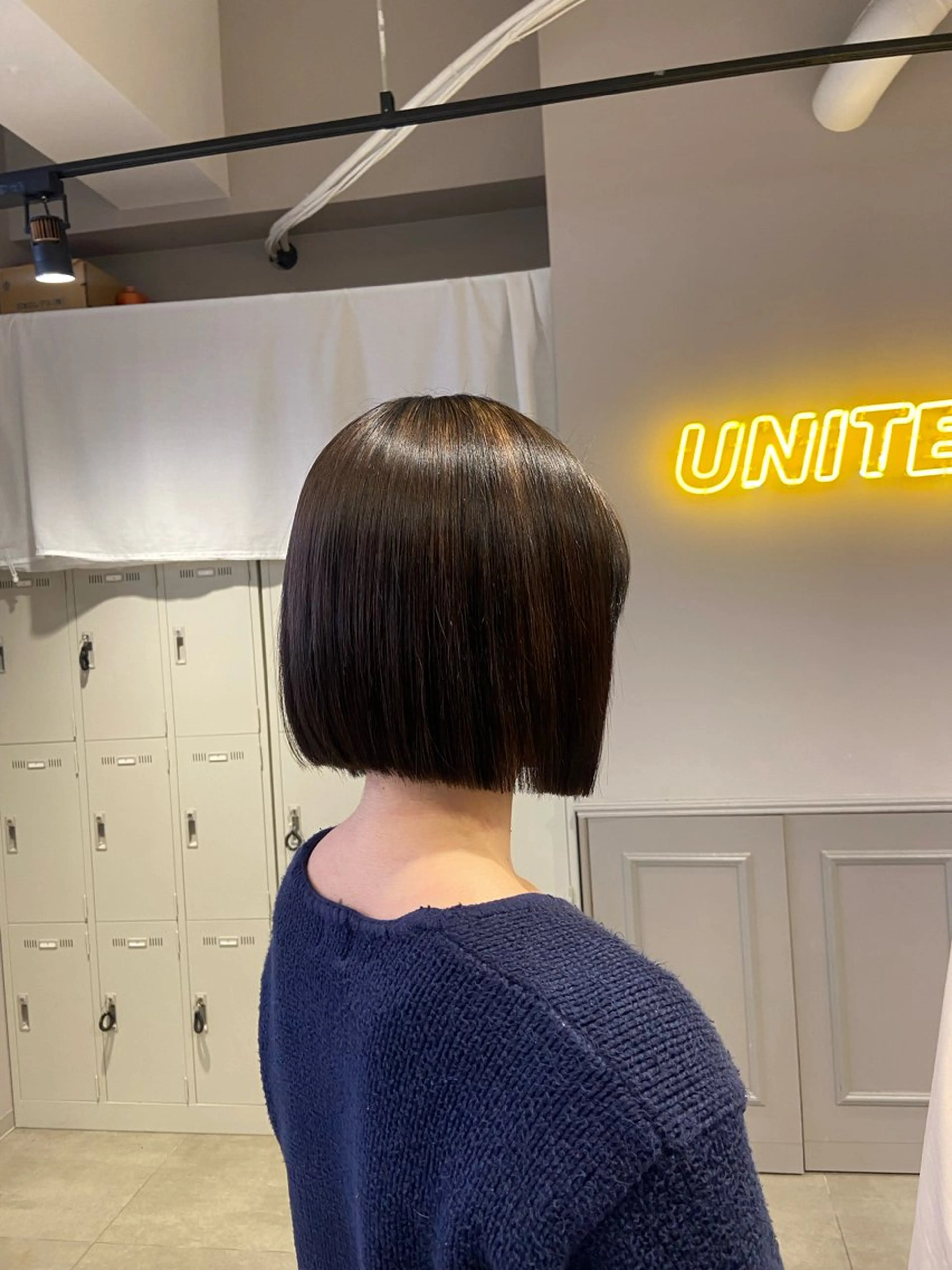 ショート カラー ヘアアレンジ flammeum所属・ハイトーン/ボブ /misakiのヘアスタイル