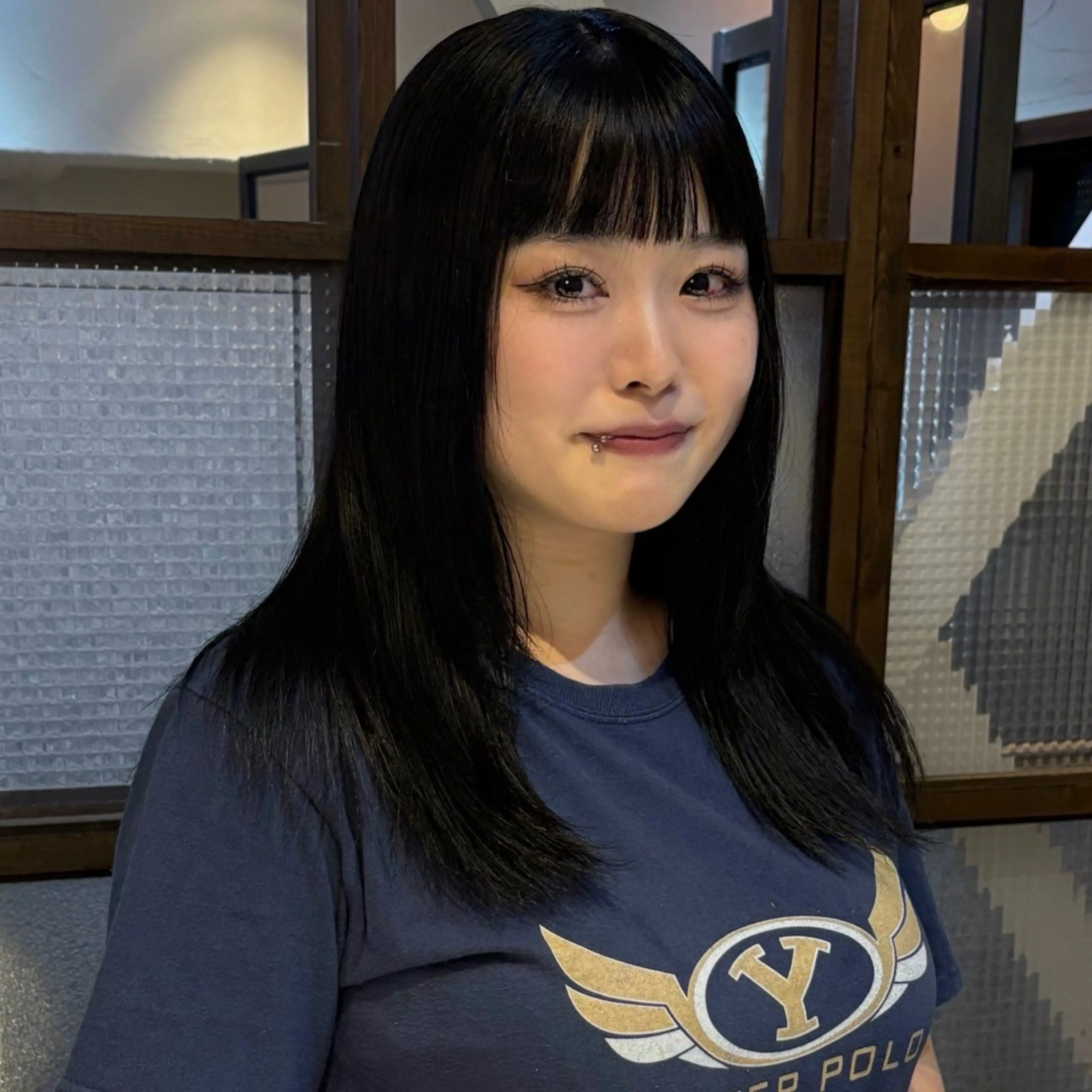 ロング ヘアカラー Miyazaki Minoriのヘアスタイル