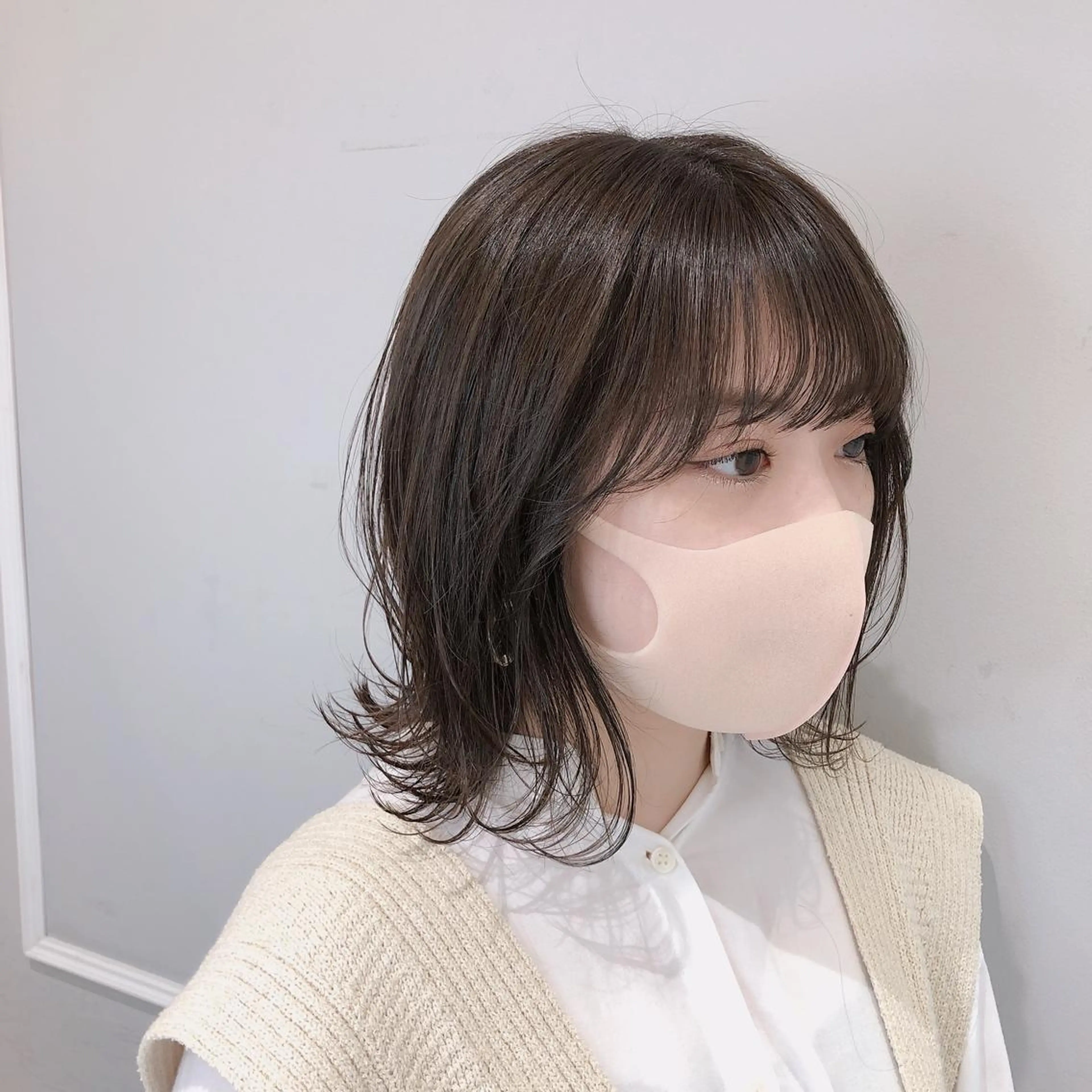 ミディアム 似合わせ艶髪カラー ❤️ハダユミのヘアスタイル