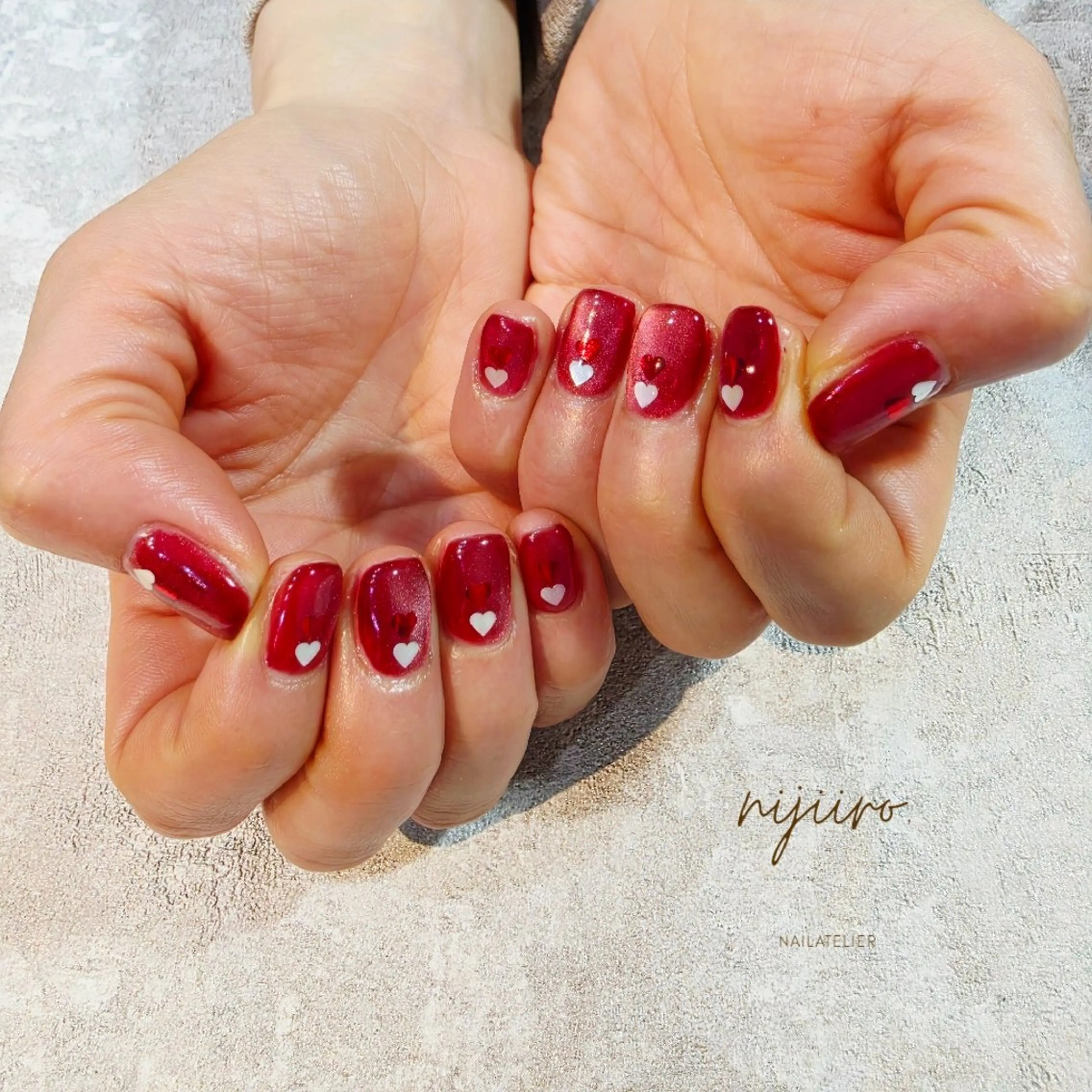 ネイル ハンドネイル nailatelier nijiiro.所属・nijiiro🌈 サトウのネイルデザイン