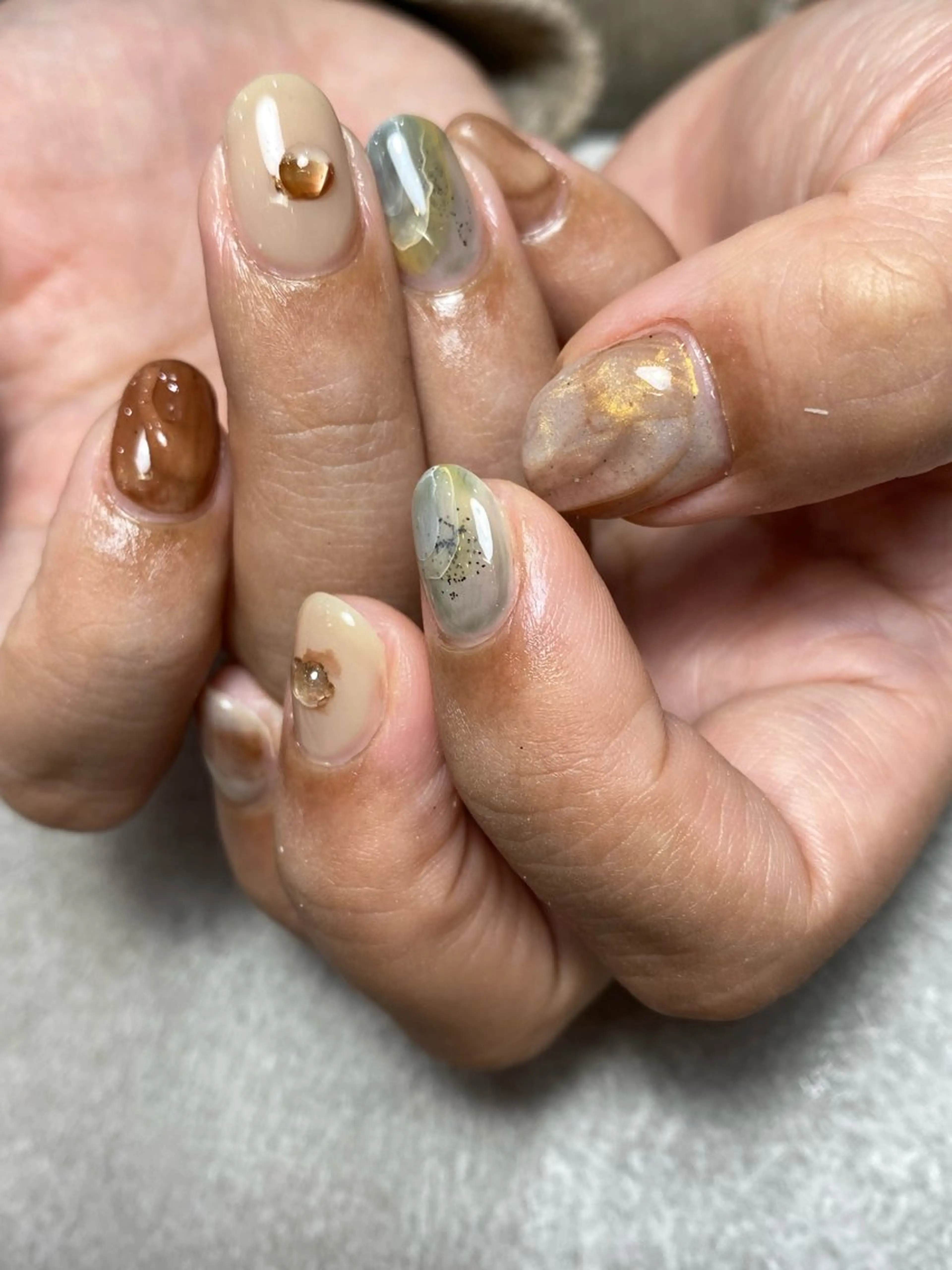 ネイル ハンドネイル 314 さんいちよん yumiのネイルデザイン