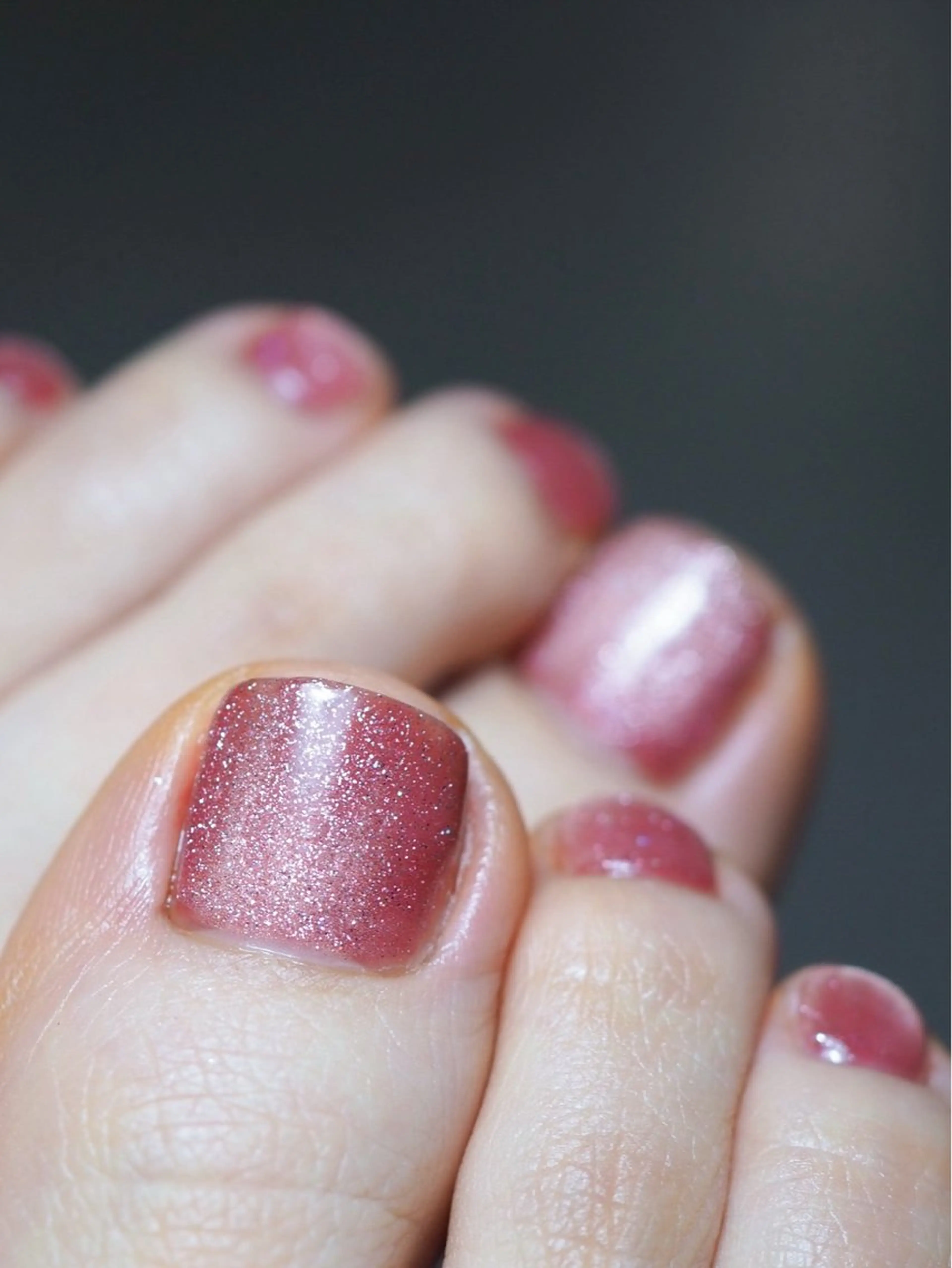 ネイル フットネイル マグネットネイル フットネイル Plum所属・Plum Kanaのネイルデザイン