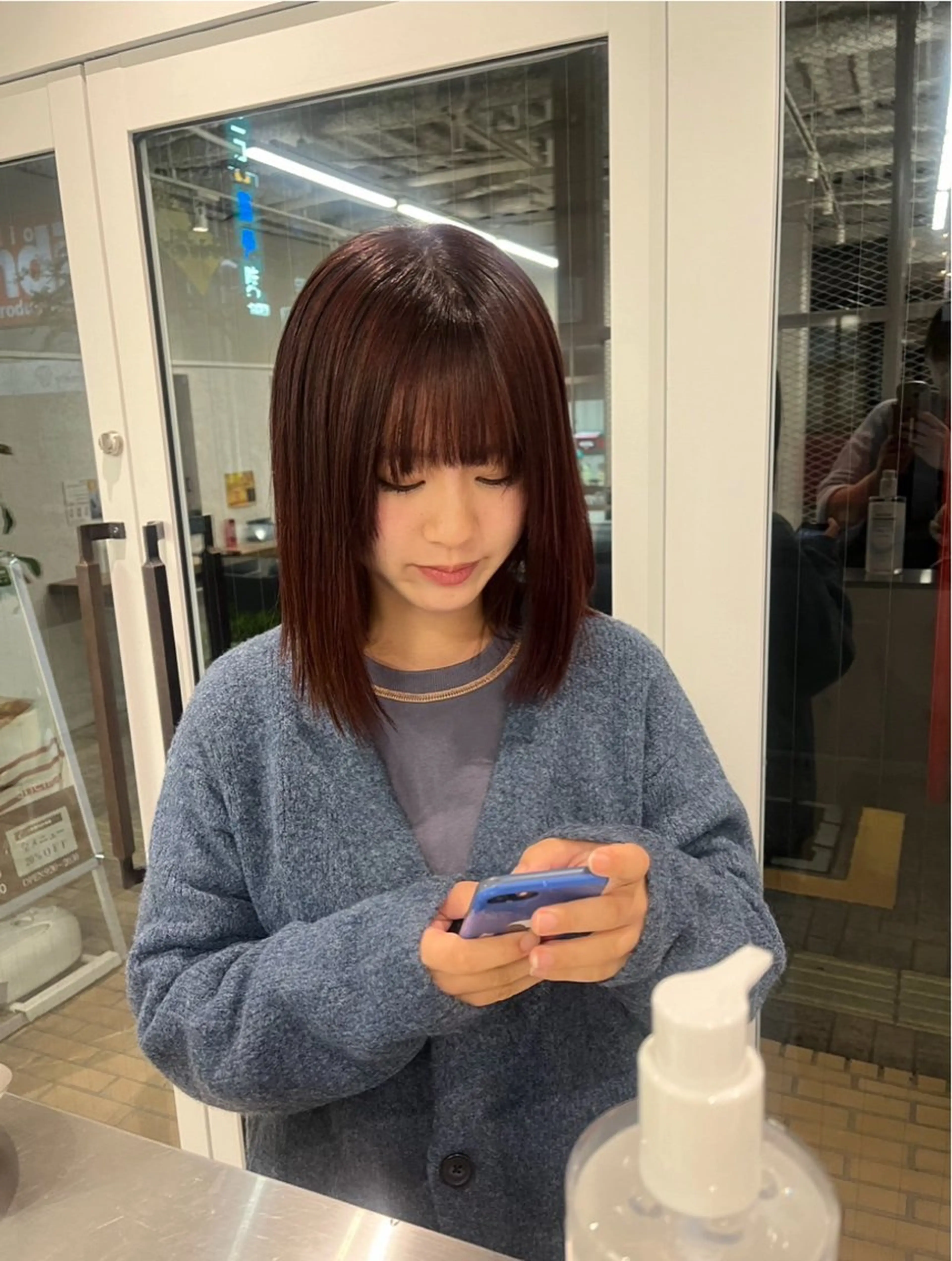 ショート カラー 🍓艶髪/艶カラー ハイトーン/しんたにのヘアスタイル