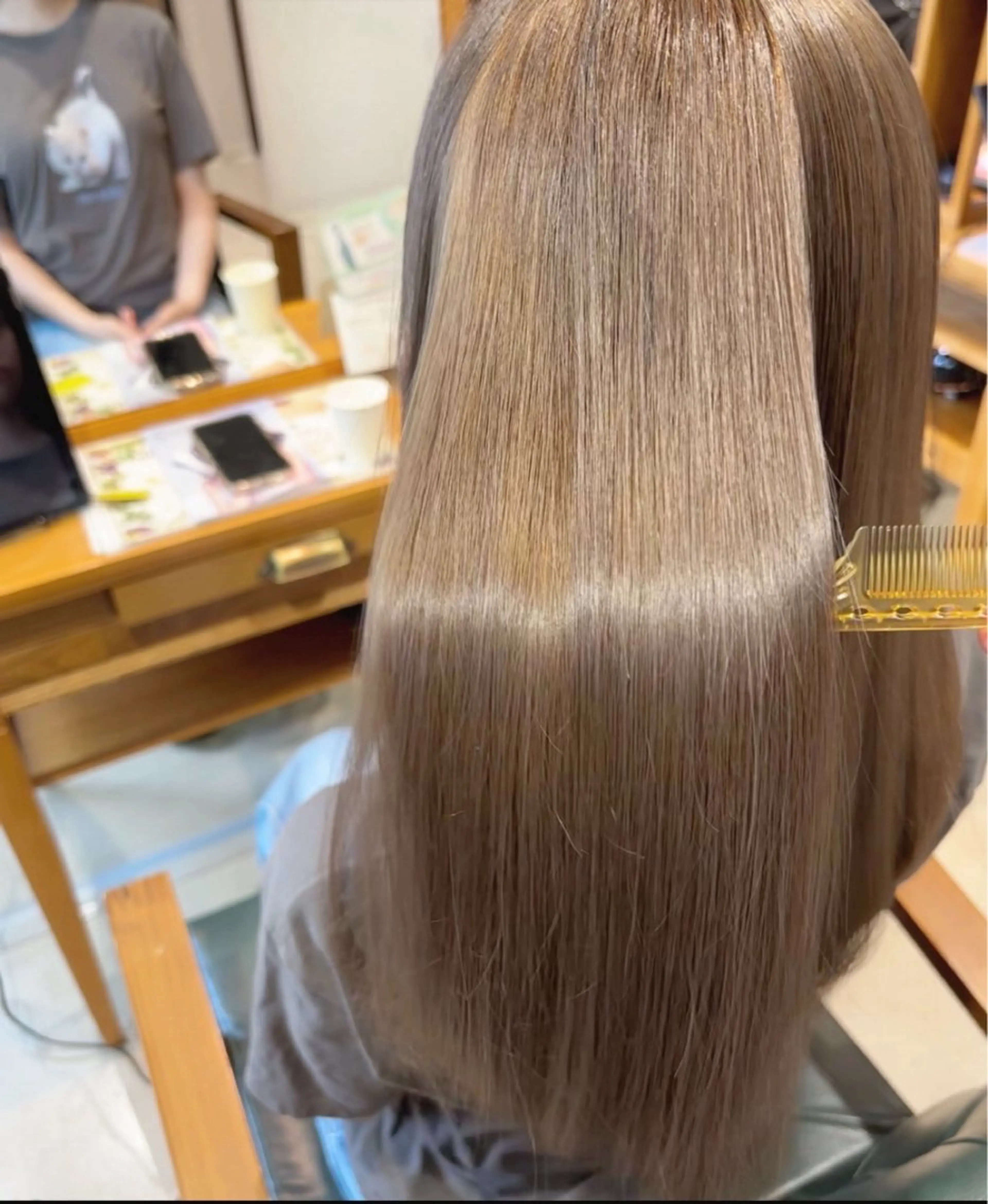 🎀似合せトレンドカット🫧🎀＋透明感カラー＋【最高級】N.ケラリファイントリートメントの写真