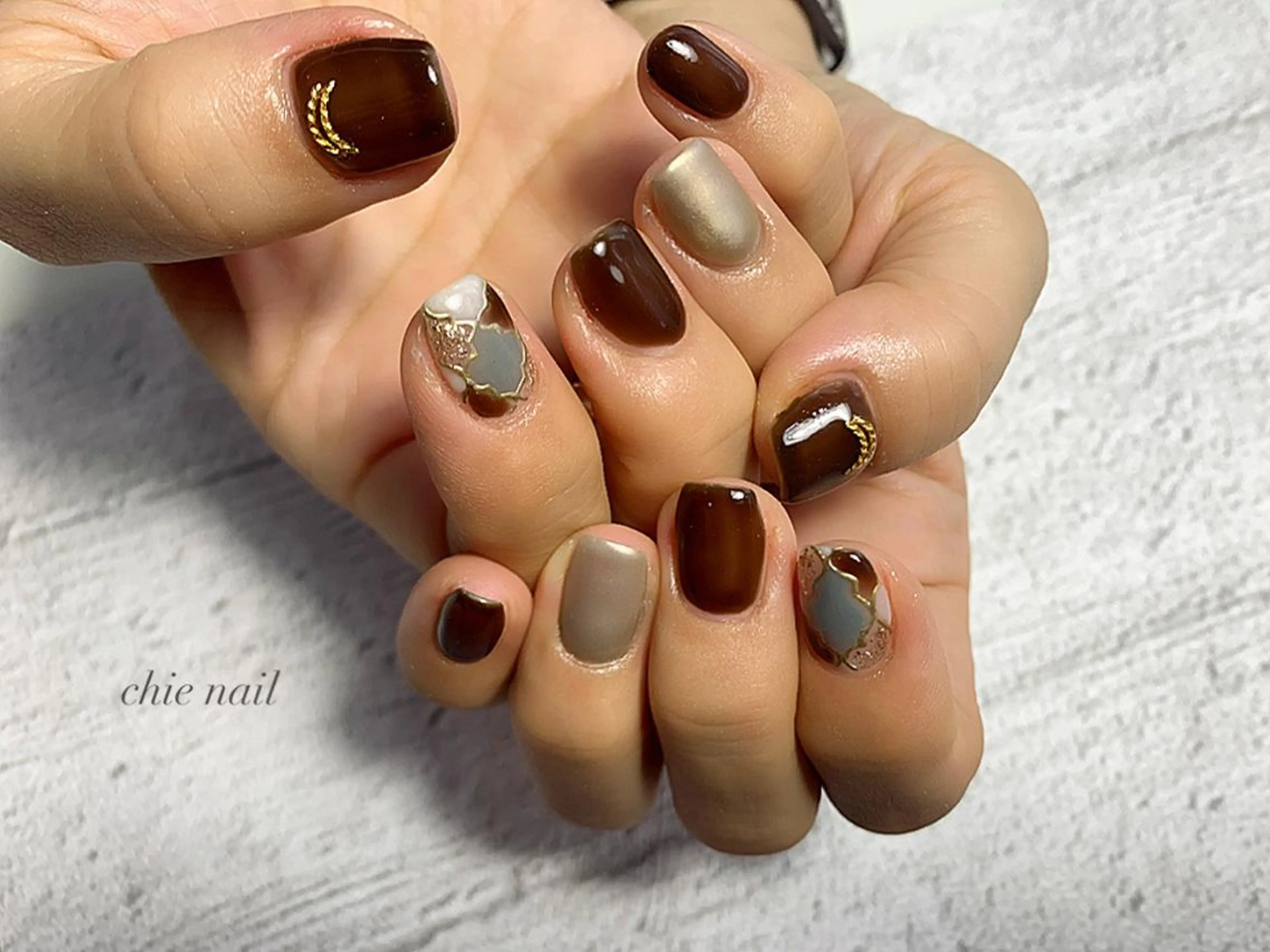 ネイル ハンドネイル 森ノ宮❤︎ chieのネイルデザイン