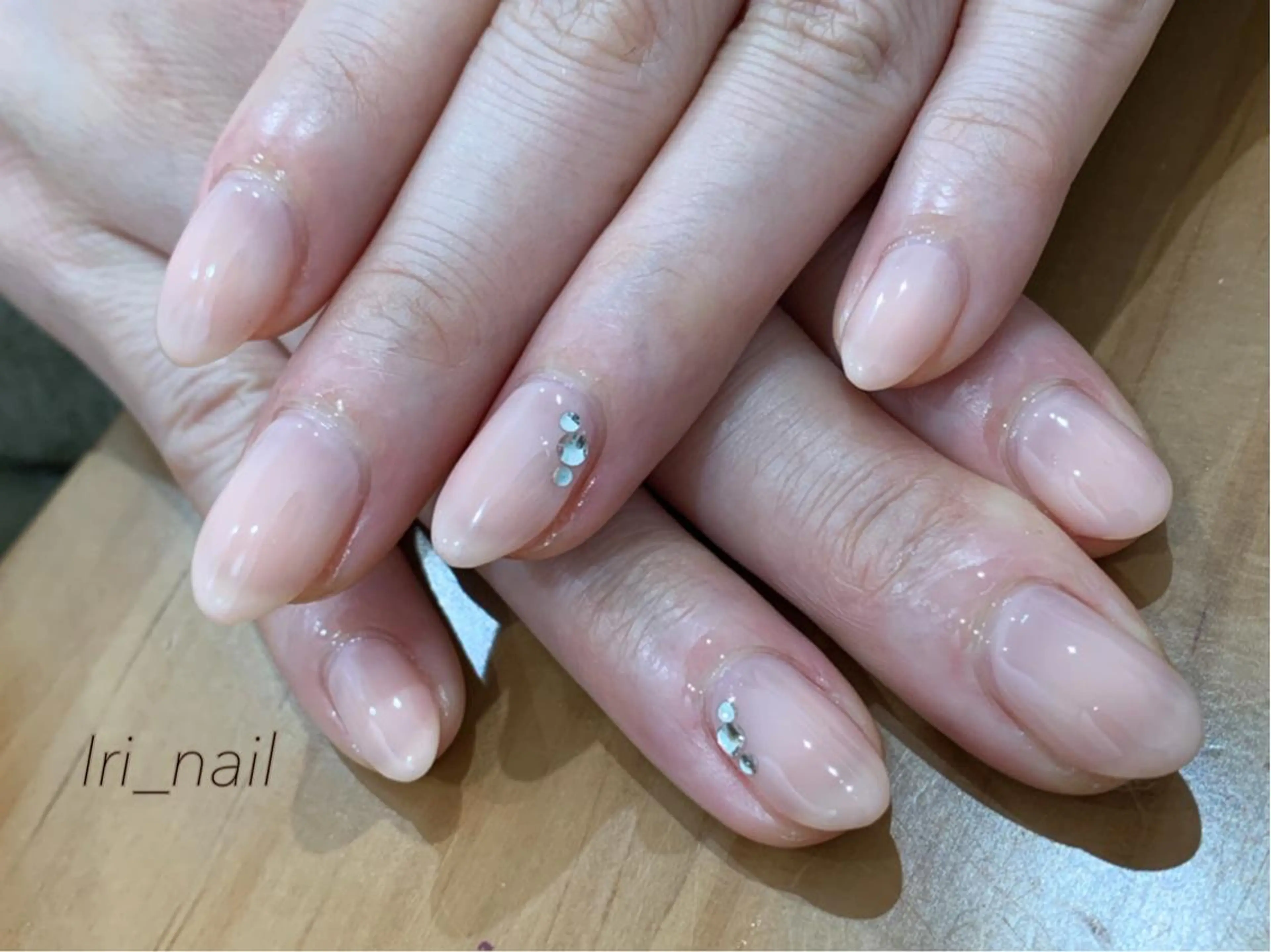 ネイル ジェルネイル ワンカラーネイル ハンドネイル 中川 愛理のその他イメージ