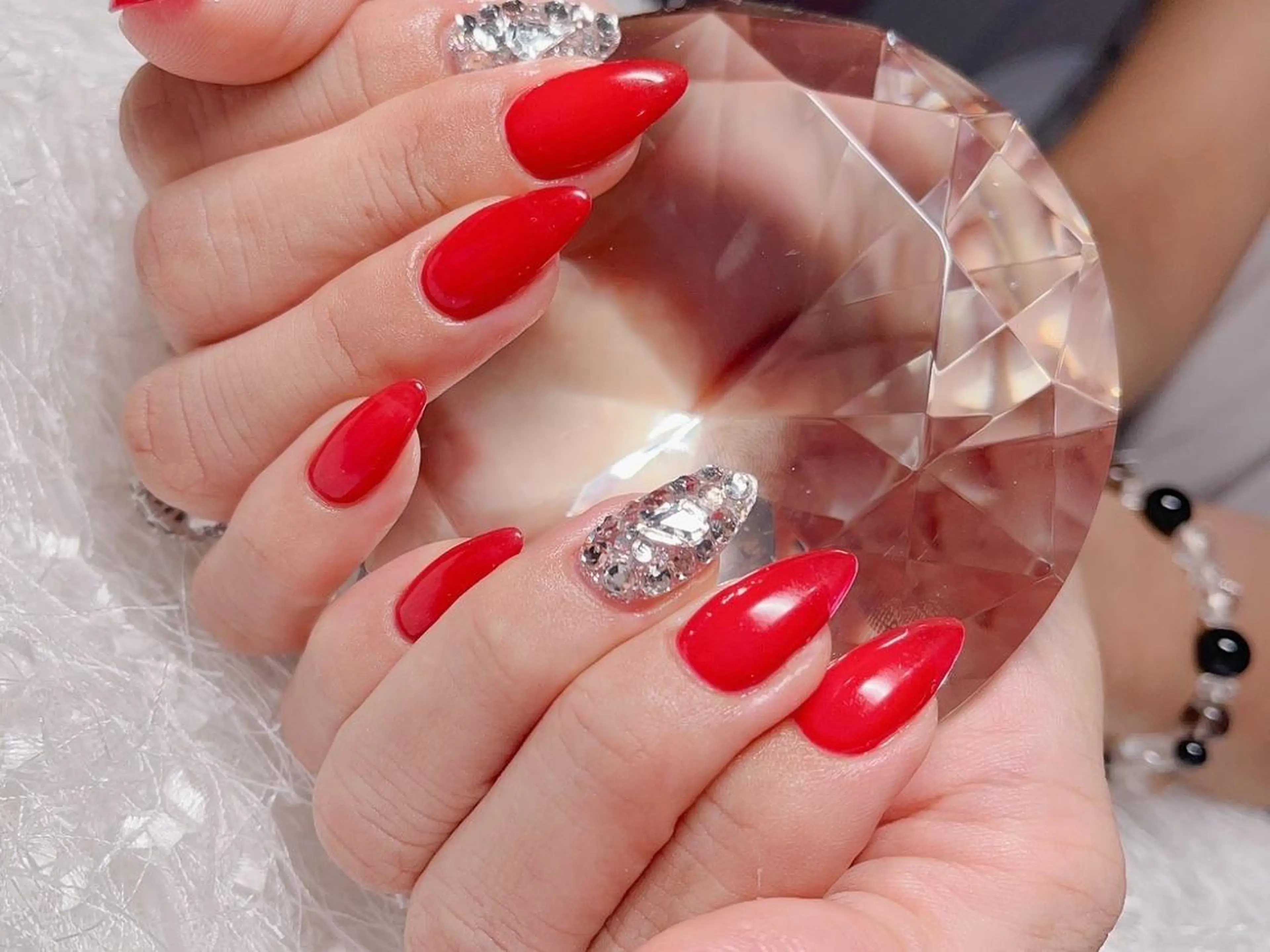 ネイル 長さ出し ジェルネイル グラデーション 韓国ネイル マグネットネイル ハンドネイル Nail&eye Belire 新宿のネイルデザイン