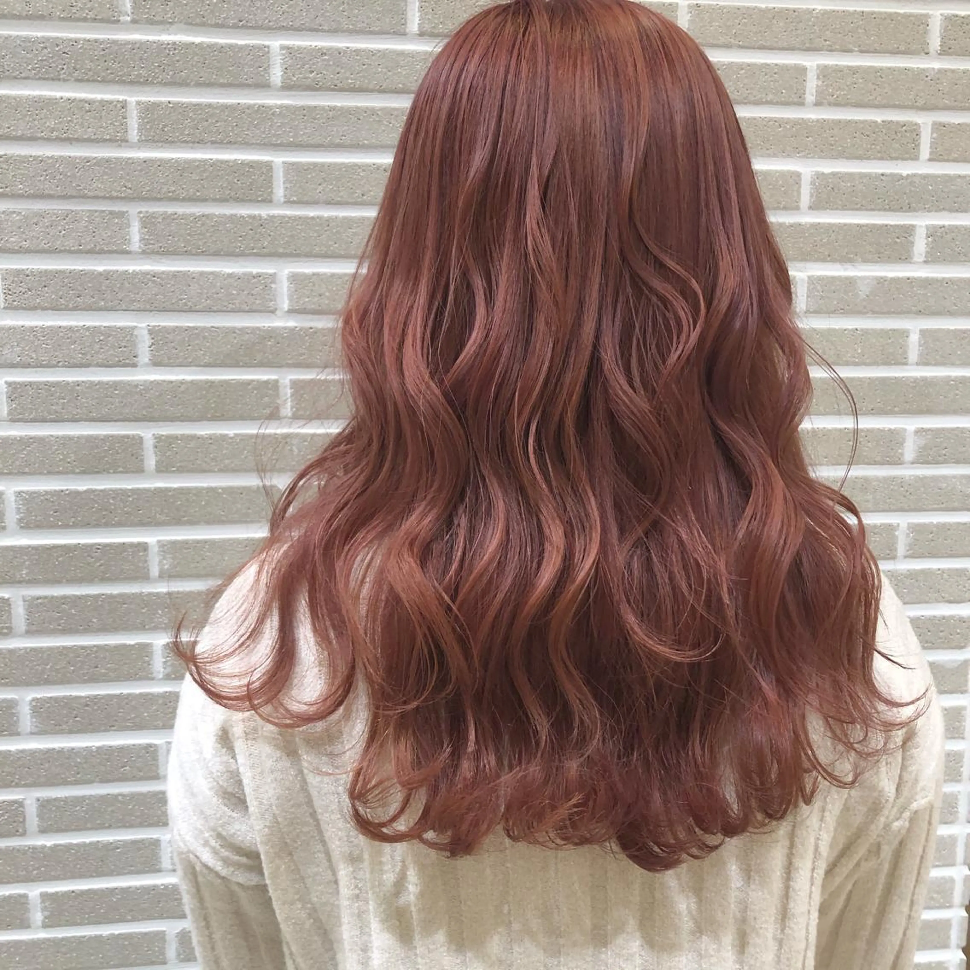 ロング カット ヘアカラー トリートメント 植田 菜月のヘアスタイル