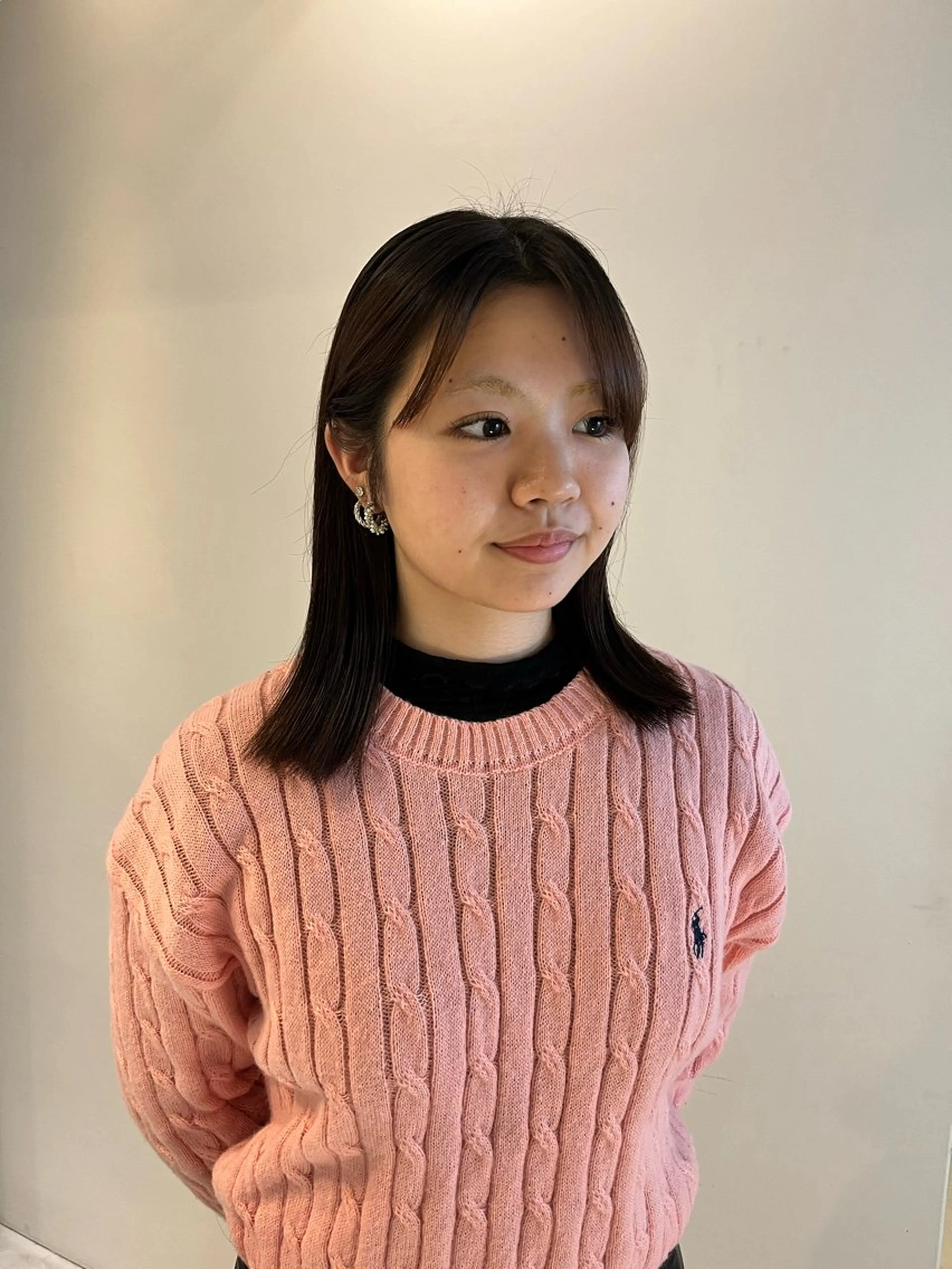 ミディアム ALLYS 渋谷店所属・最高級の艶のある カラーmei🎨のヘアスタイル