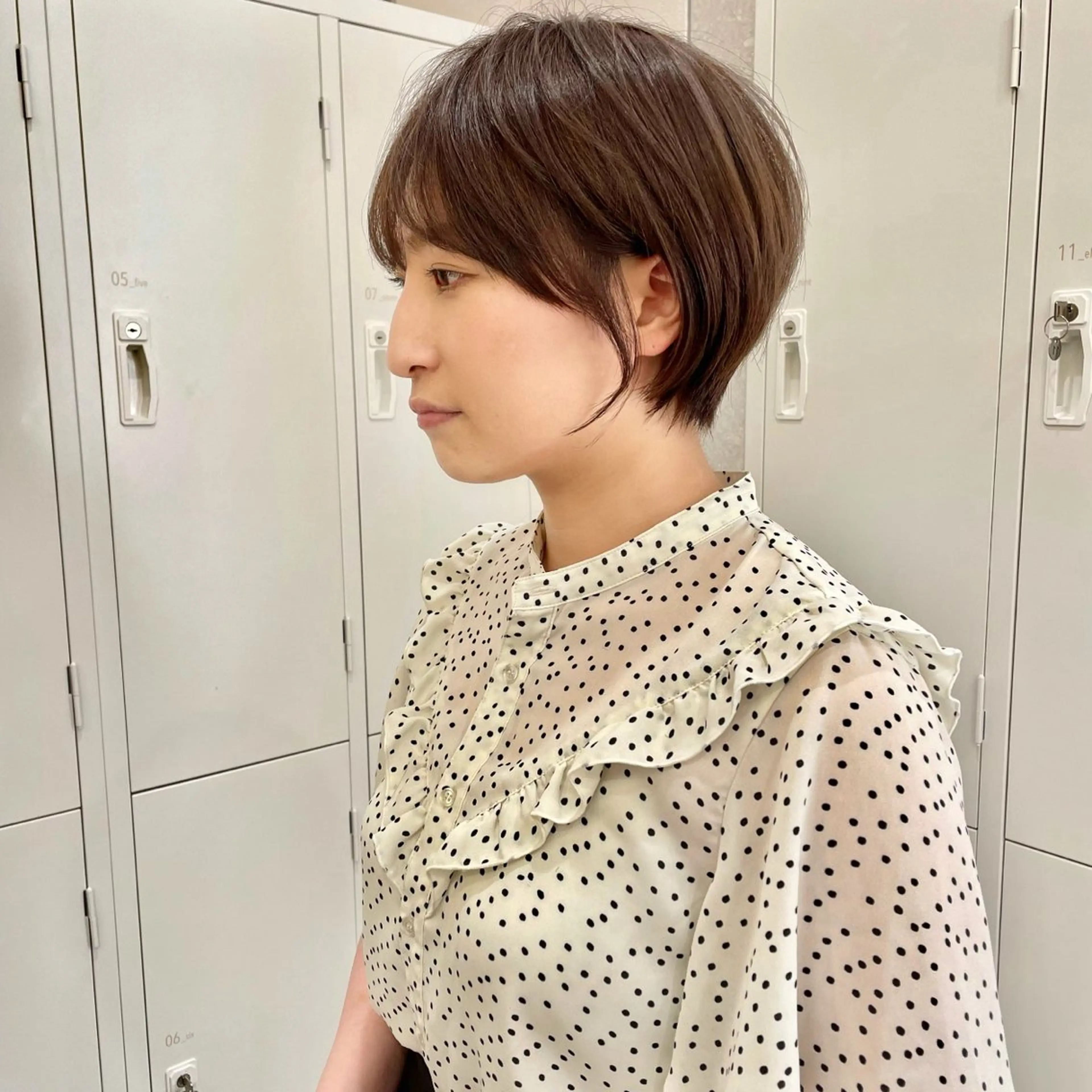 ショート ショートヘア 小顔カット カット トリートメント ヘッドスパ 木原良 (キハラ リョウ)のヘアスタイル