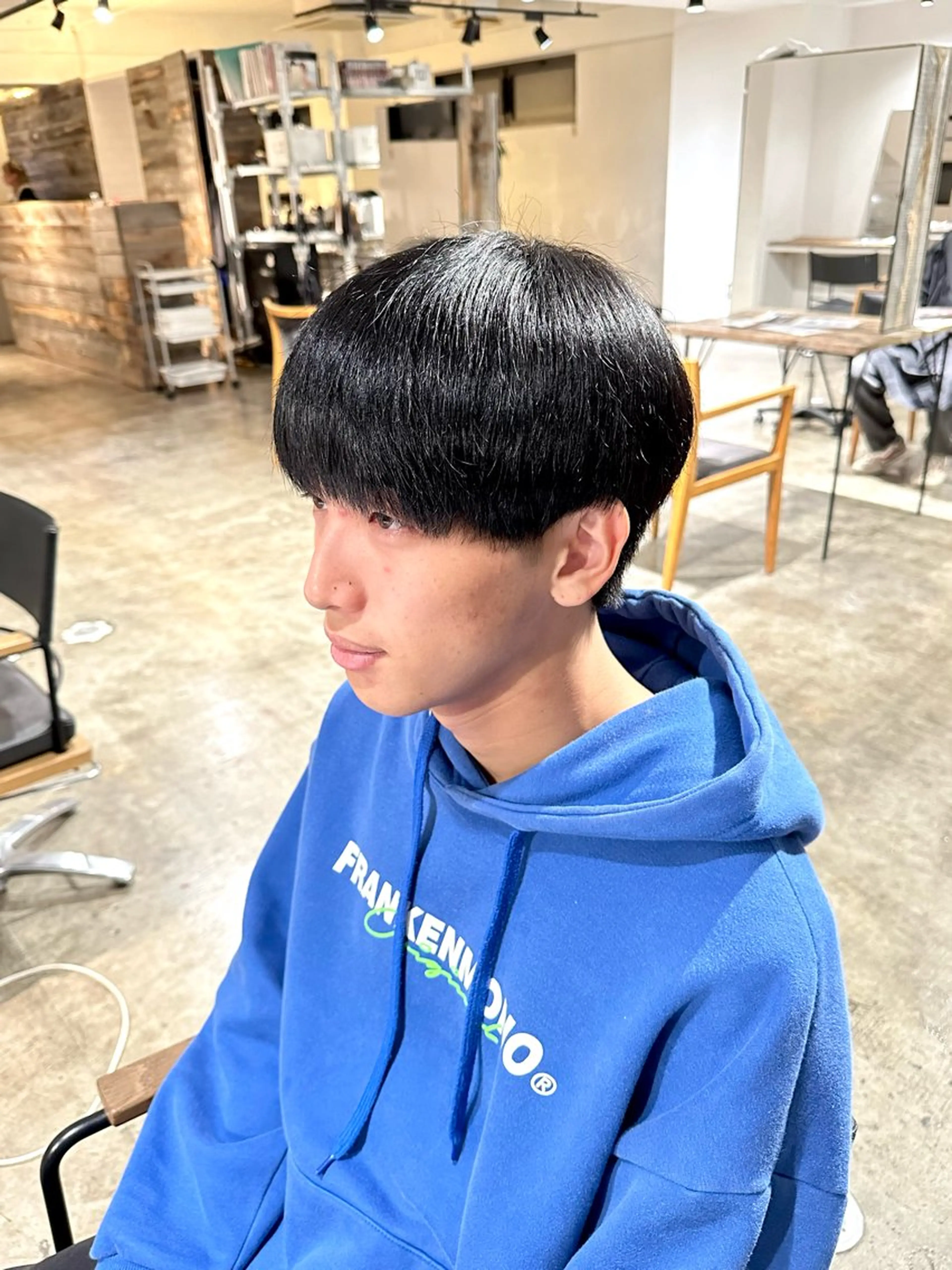 メンズ ビジネス マッシュ カット 骨格補正施術/メンズ 専門美容師/YUYAのヘアスタイル