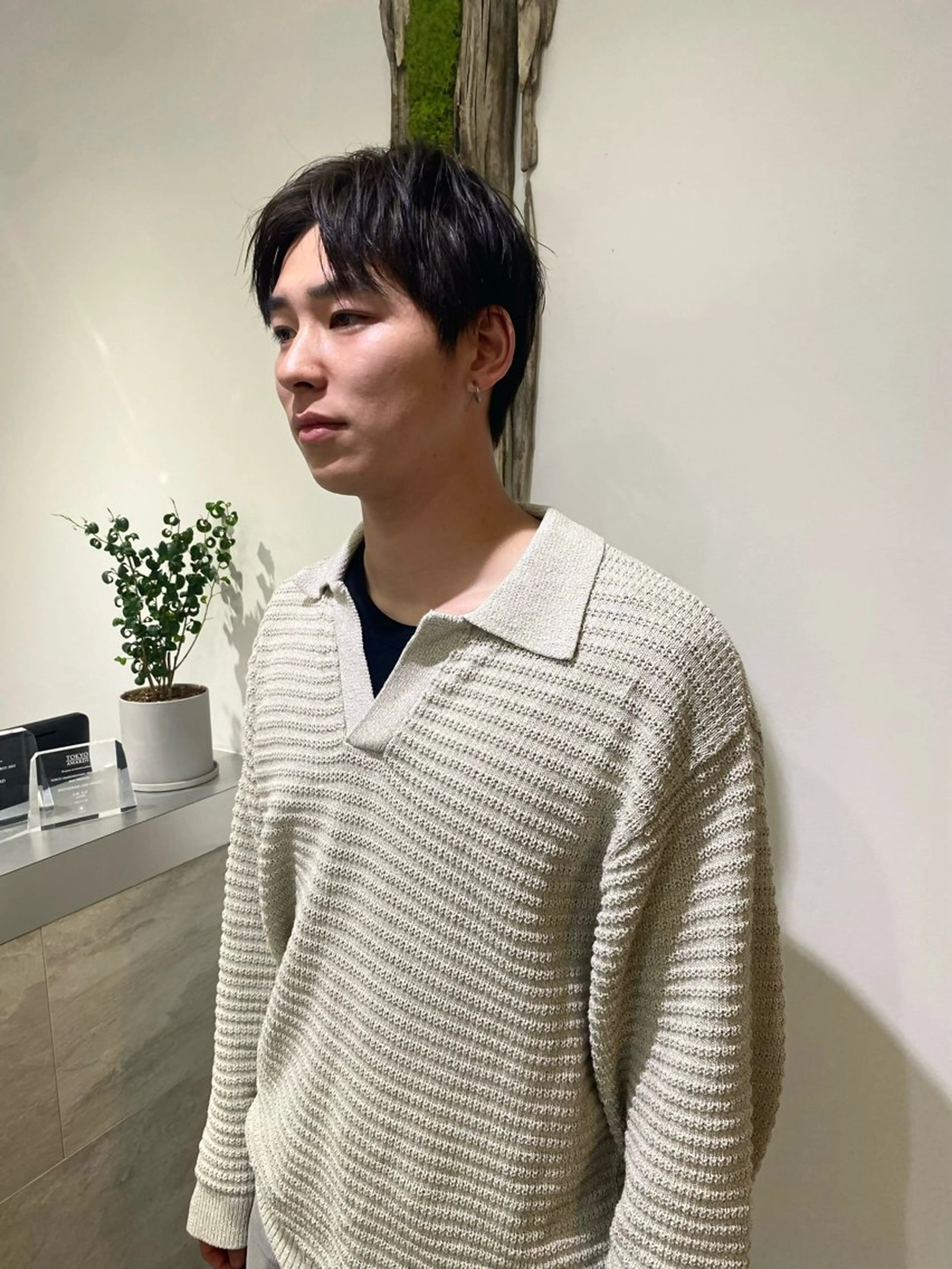 ショート ショートヘア garage.所属・吉田 慎冴/メンズパーマのヘアスタイル