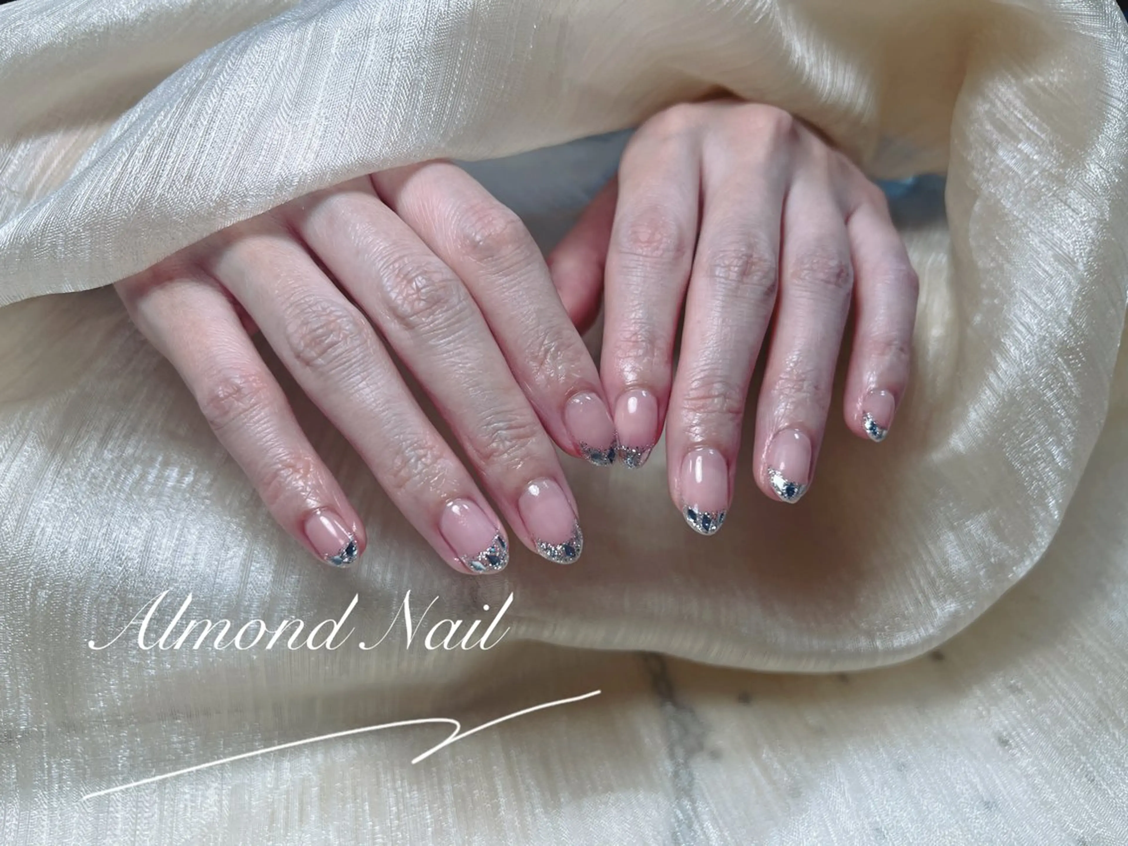 ネイル ハンドネイル Almond Nail 亀戸のネイルデザイン