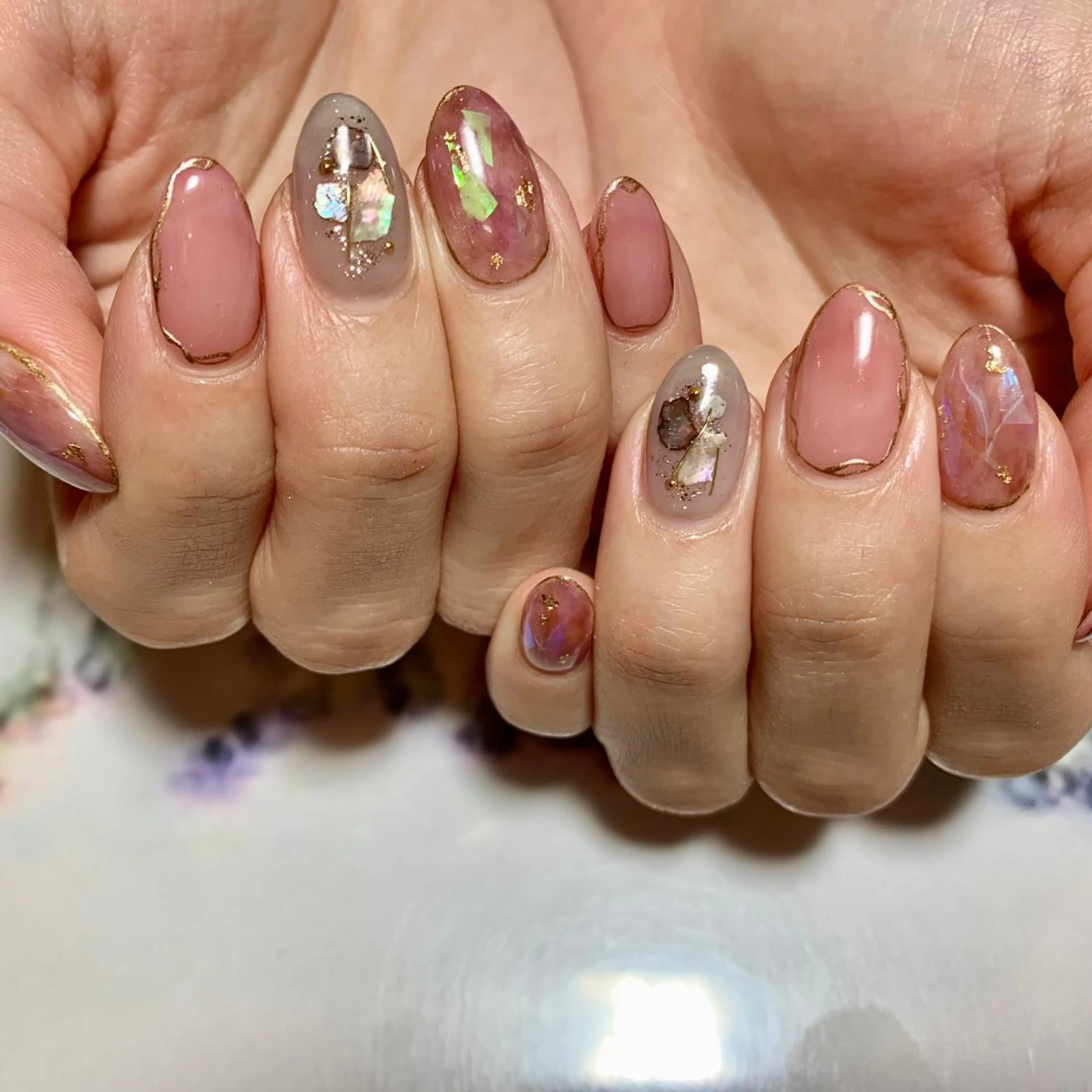 ネイル ニュアンスネイル ハンドネイル nail salon -Lien-所属・nailsalon -Lien-のネイルデザイン