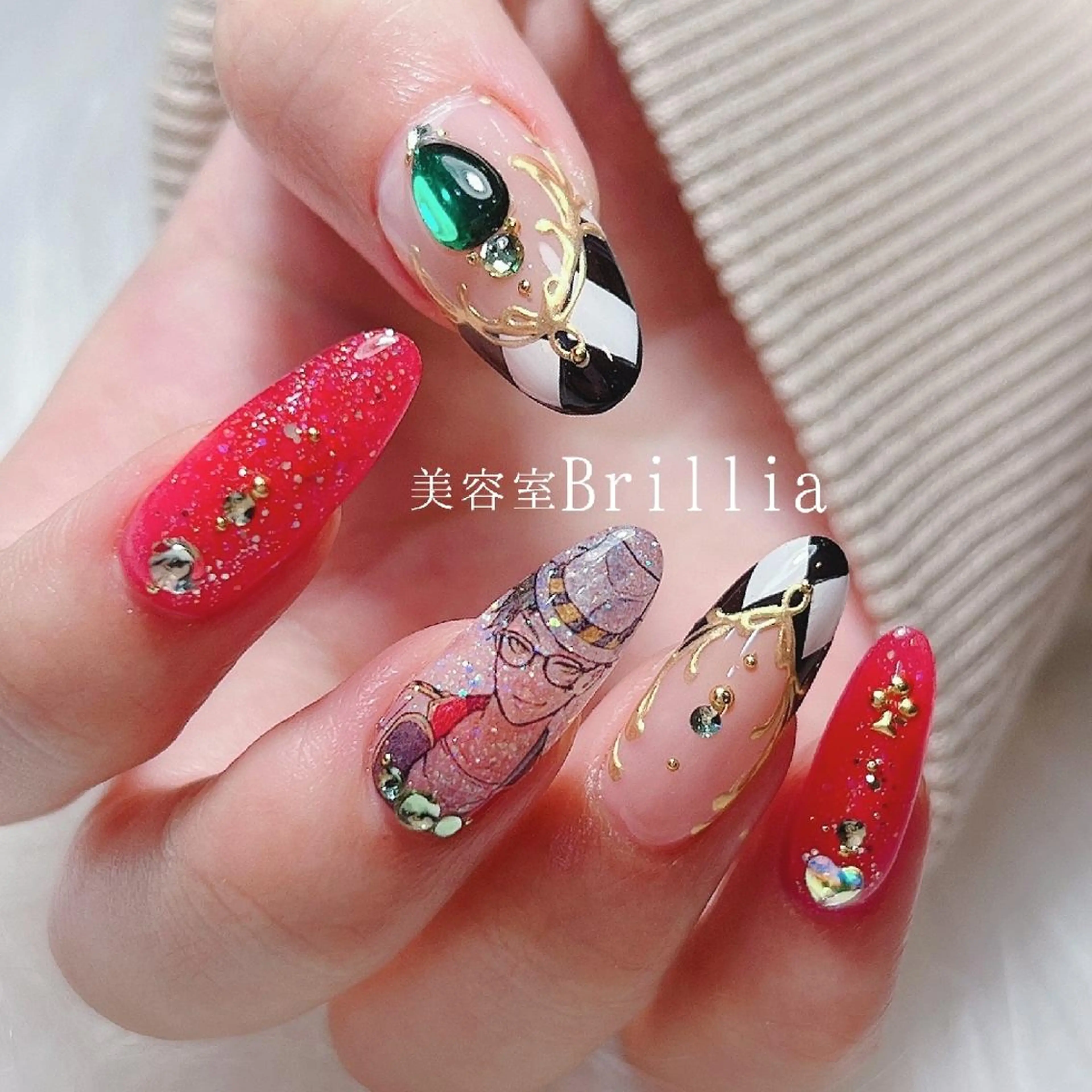 ネイル ハンドネイル 柴田 彩のネイルデザイン