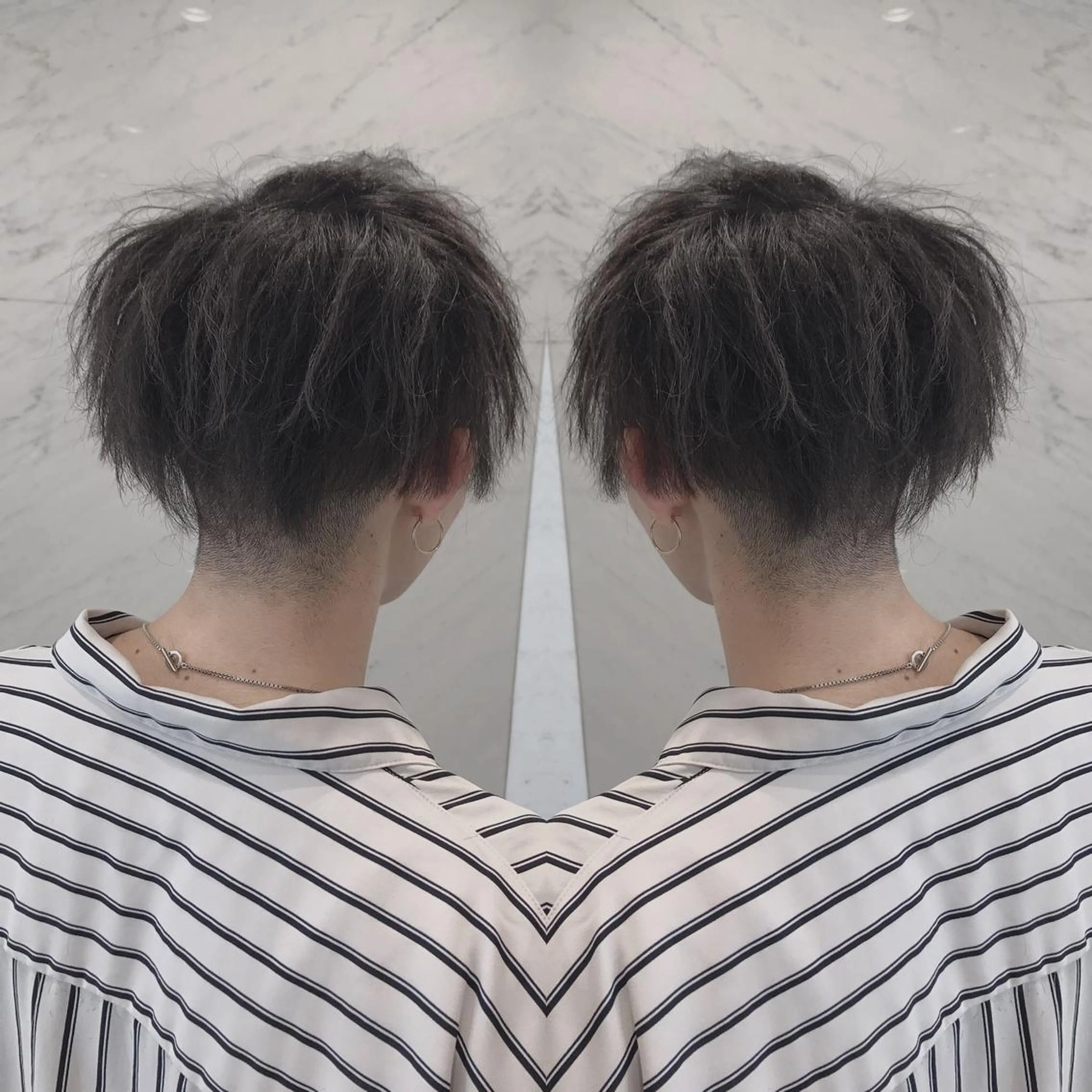 ショート メンズ カット cecil hair所属・重政 和樹のヘアスタイル