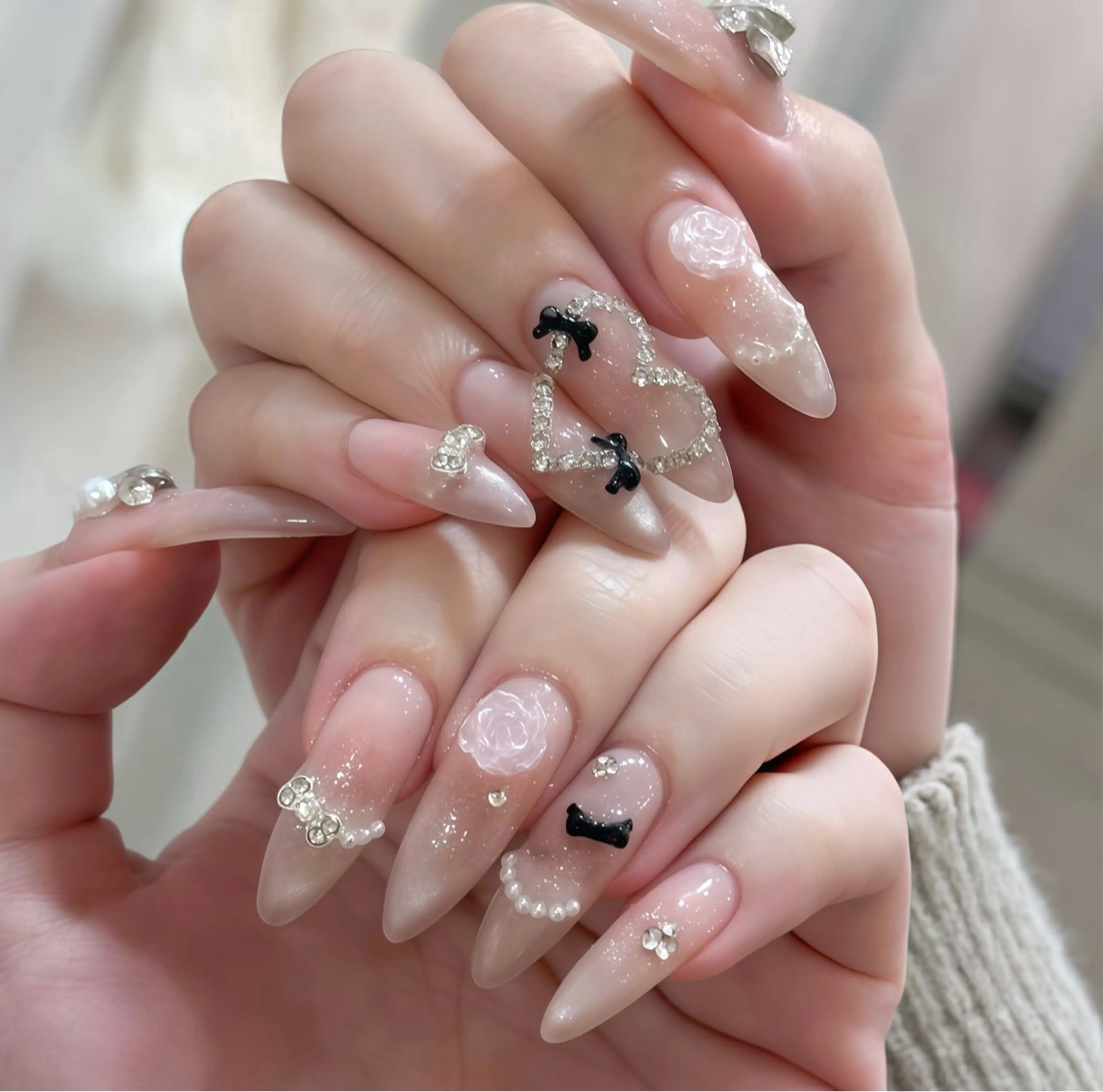 ネイル オーロラネイル チークネイル フットネイル フレンチネイル ジェルネイル NEW NAIL💞 yukiのネイルデザイン