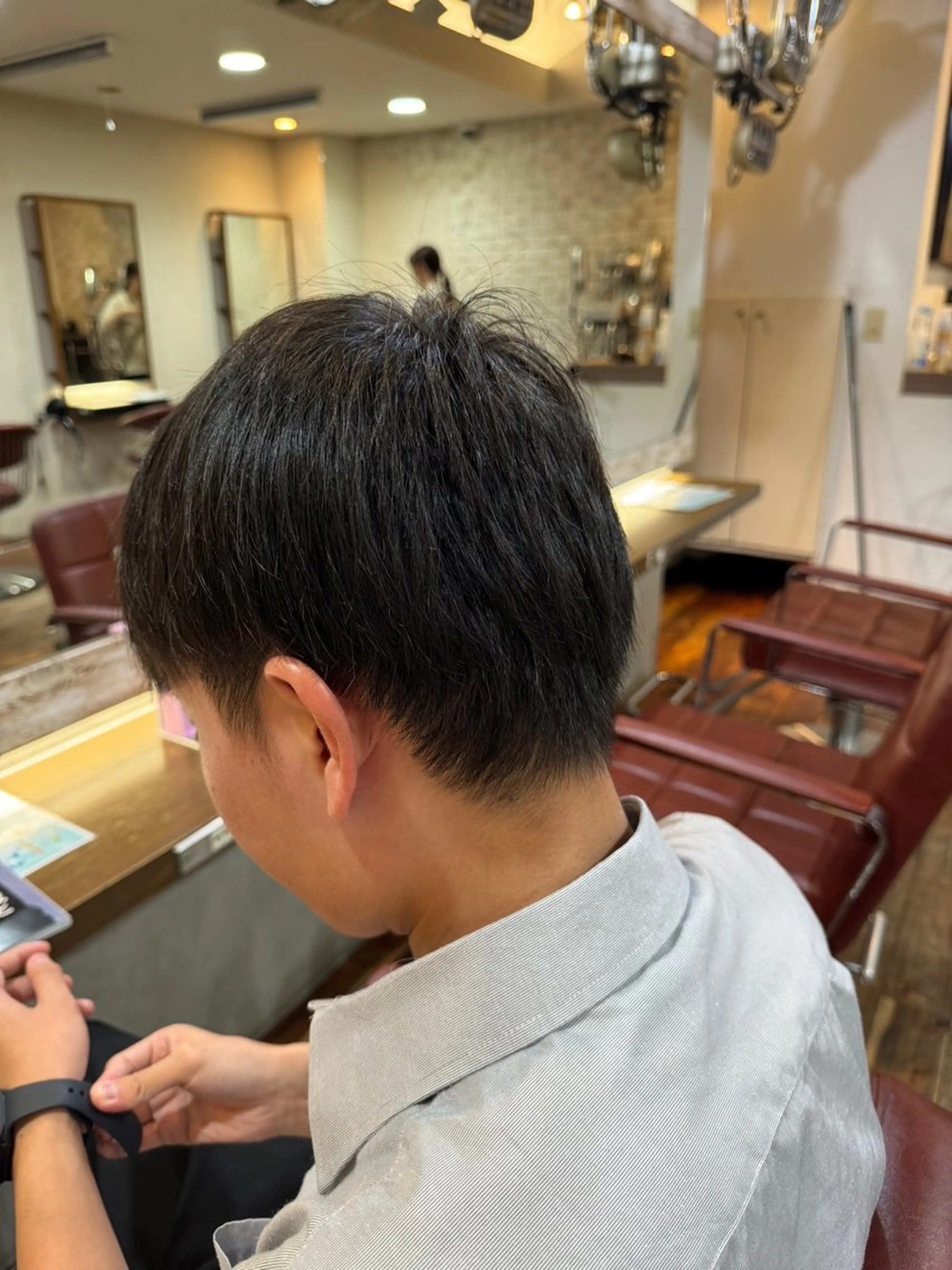 メンズ 刈り上げ カット 透明感カラー🌱 🍑天野琴音🍑のヘアスタイル