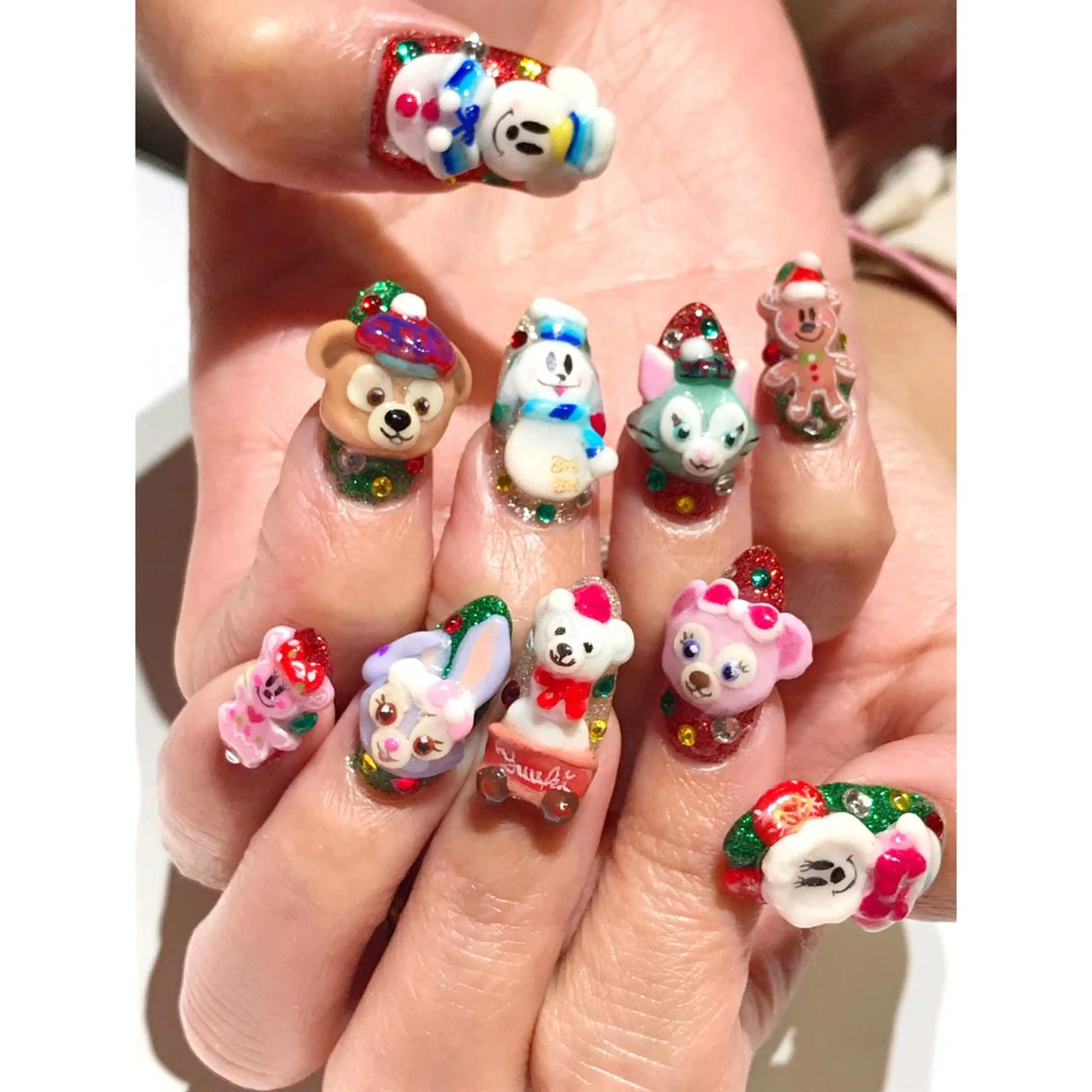 ネイル アートネイル スカルプネイル YUN 💅のネイルデザイン