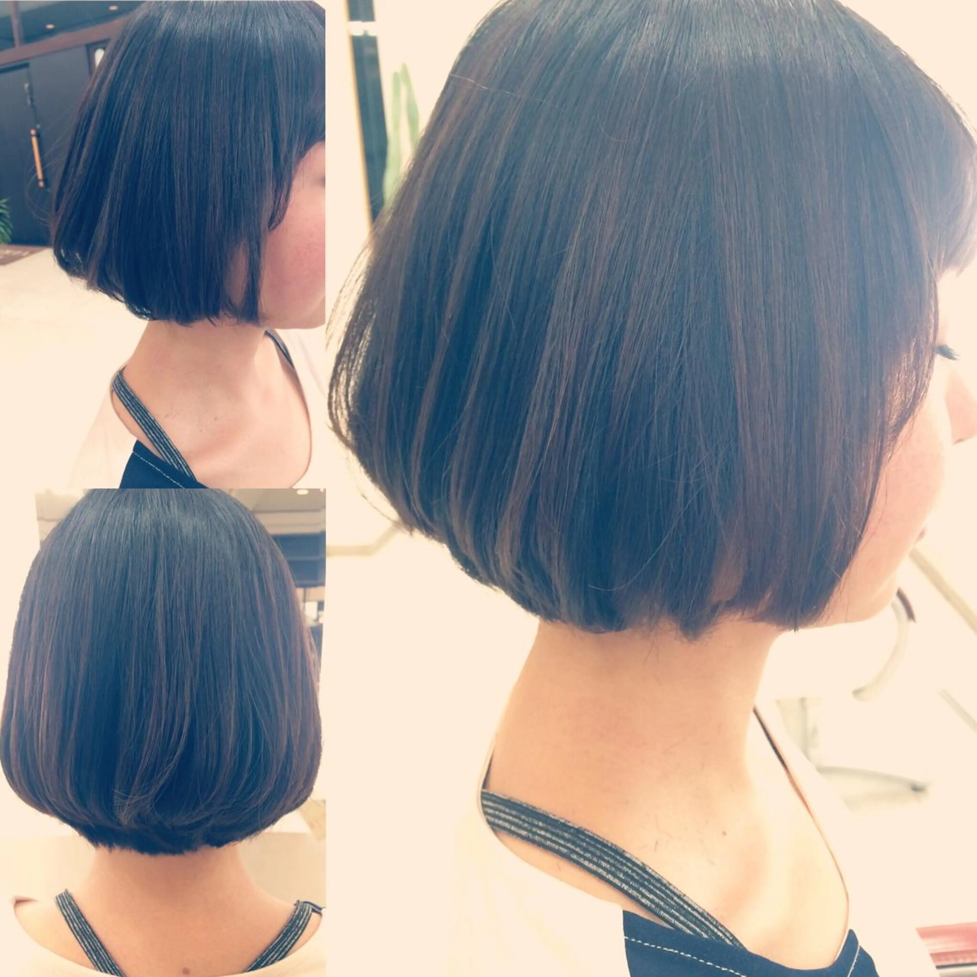 ショート ボブ いけだ ゆうのヘアスタイル