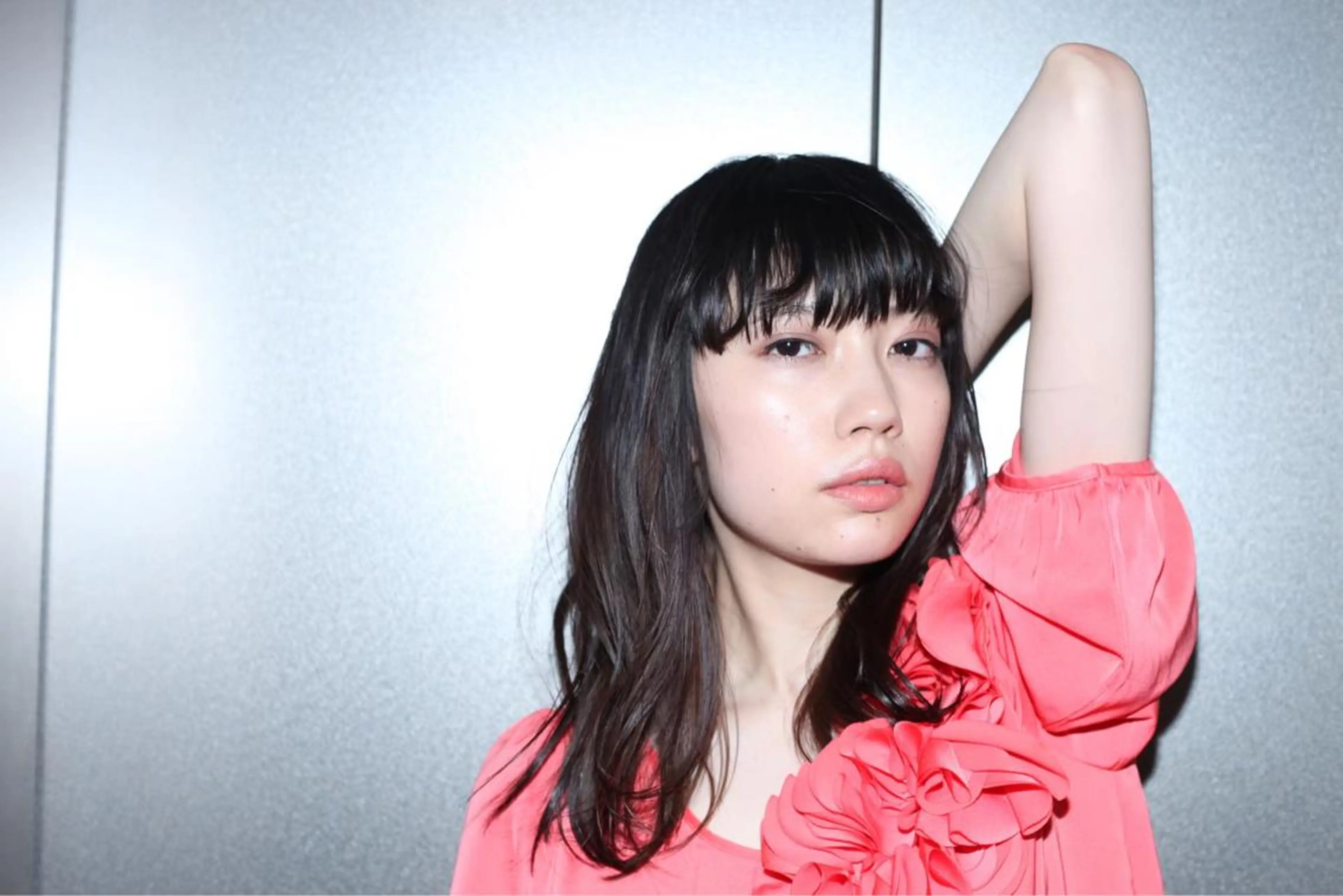 ロング カラー パーマ ヘアアレンジ メンズ キッズ ネイル マツエク・マツパ メンズウルフカット アディクシーカラー 透明感カラー ボブ ウルフカット unu hair所属・藤井 仁紀のヘアスタイル