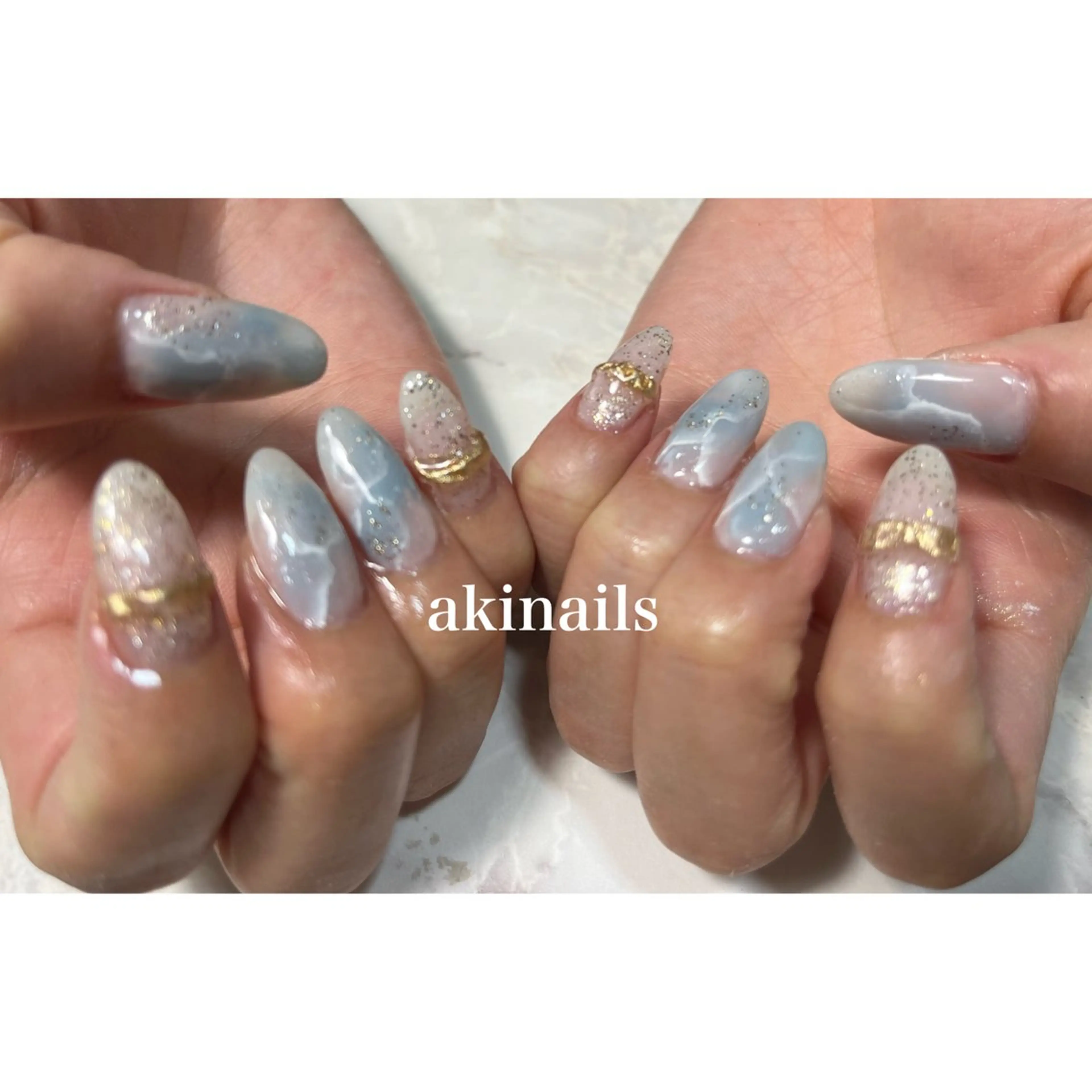 ネイル アートネイル ジェルネイル aki nailsのネイルデザイン