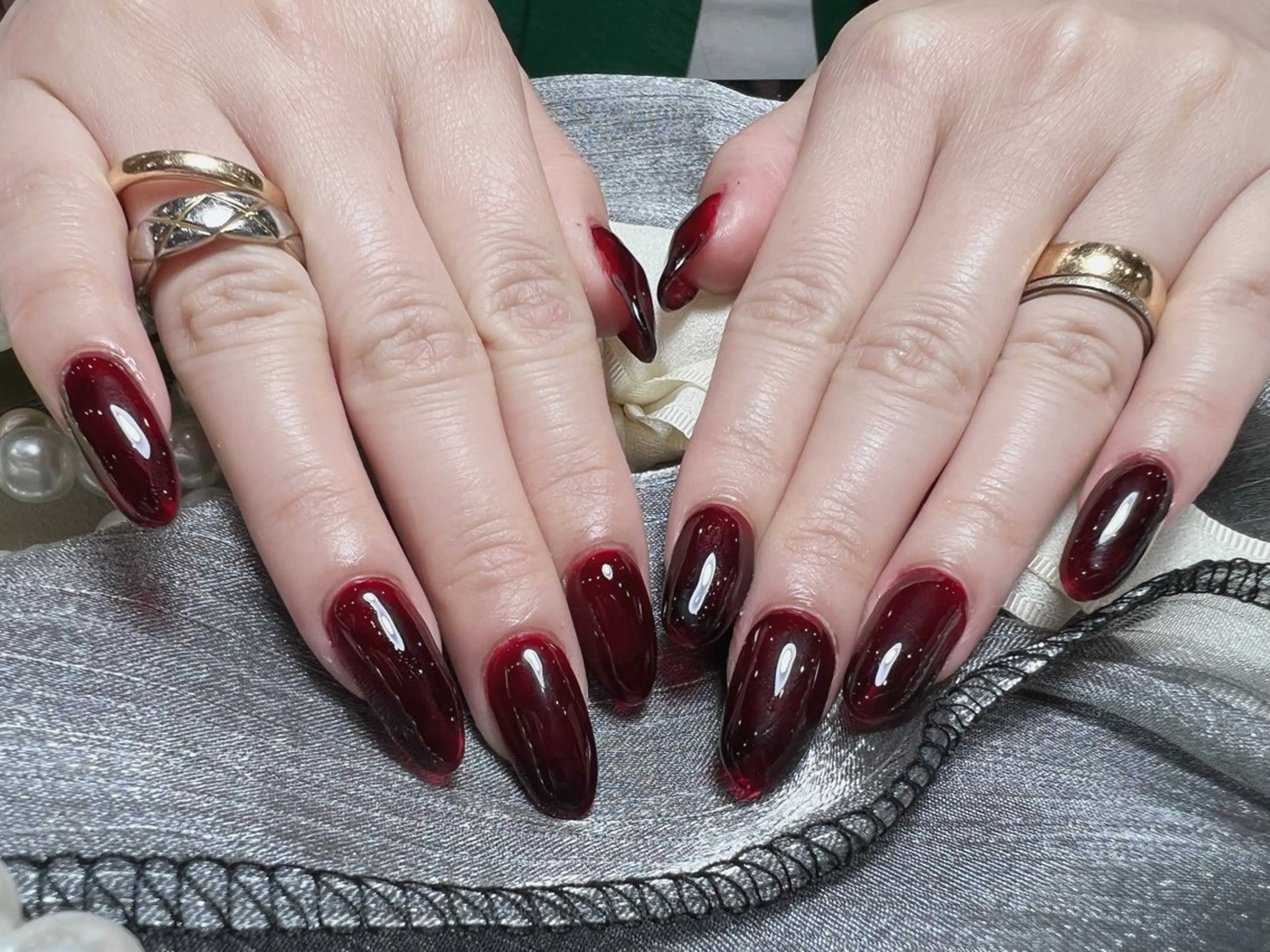 ネイル ワンカラーネイル スカルプネイル mo moのネイルデザイン