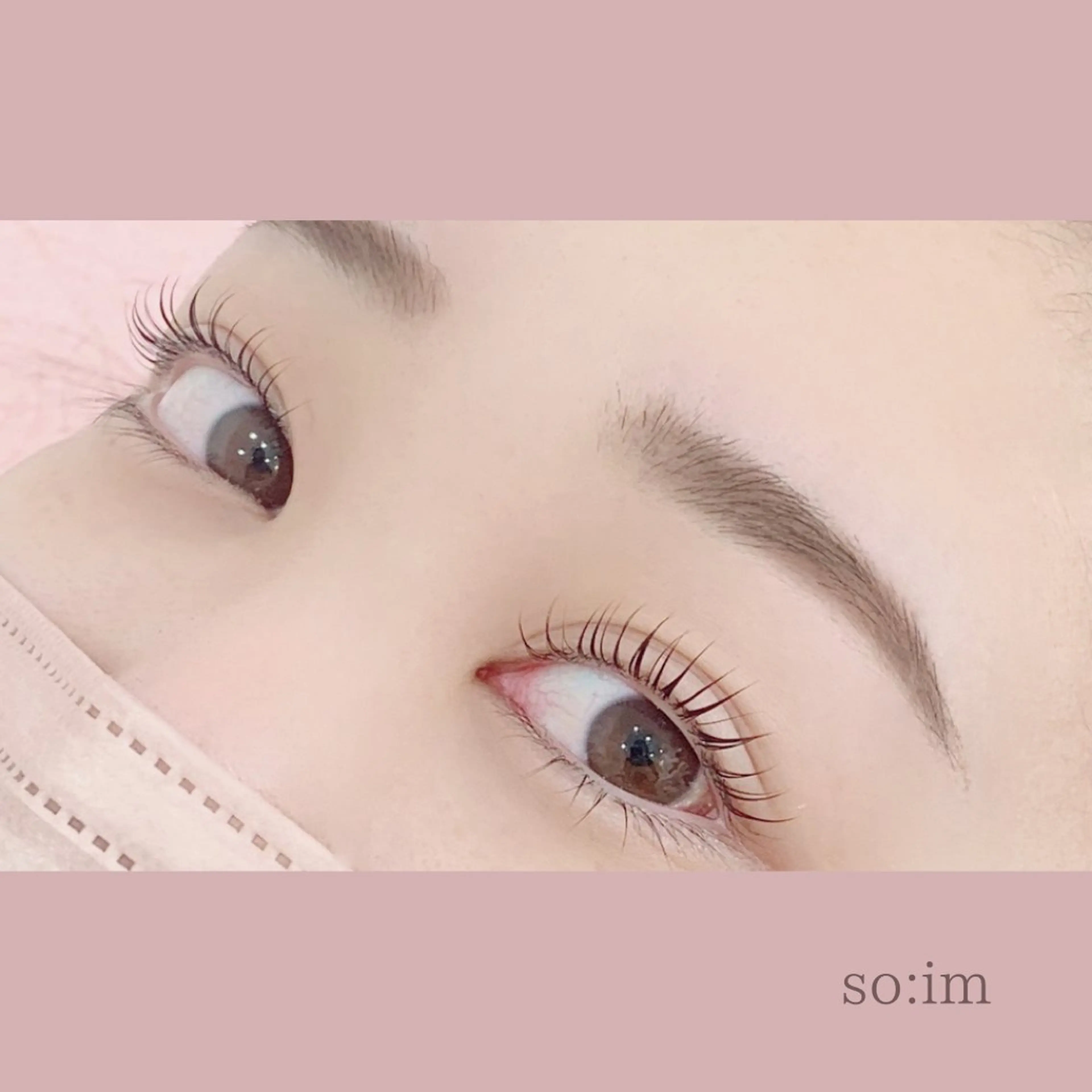 マツエク・マツパ so:im所属・so:im sonの眉毛・アイブロウイメージ