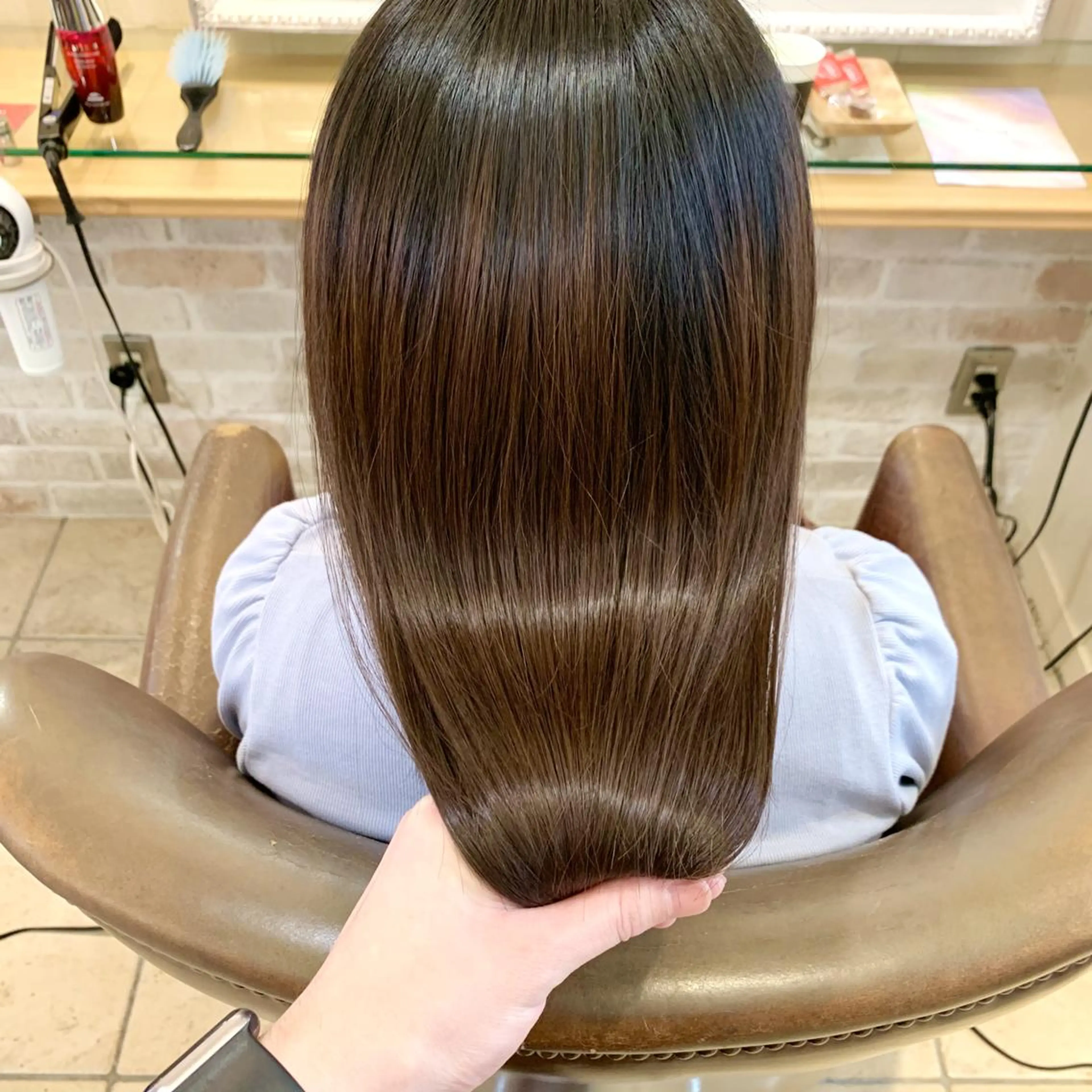 ロング 髪質改善 トリートメント 山下 直人のヘアスタイル