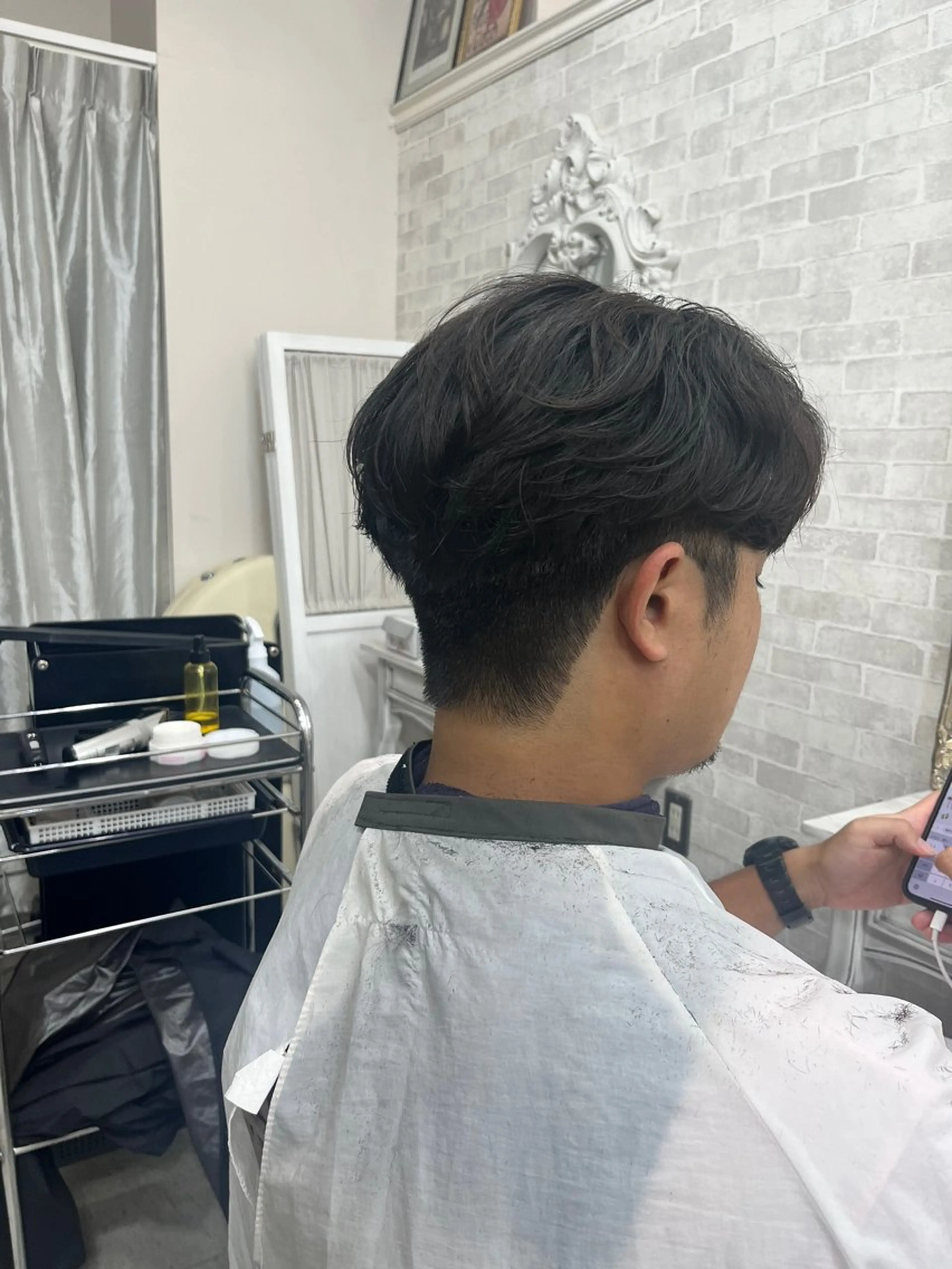 【新規👑韓国風メンズヘア】メンズカット+リフトアップヘッドスパの写真