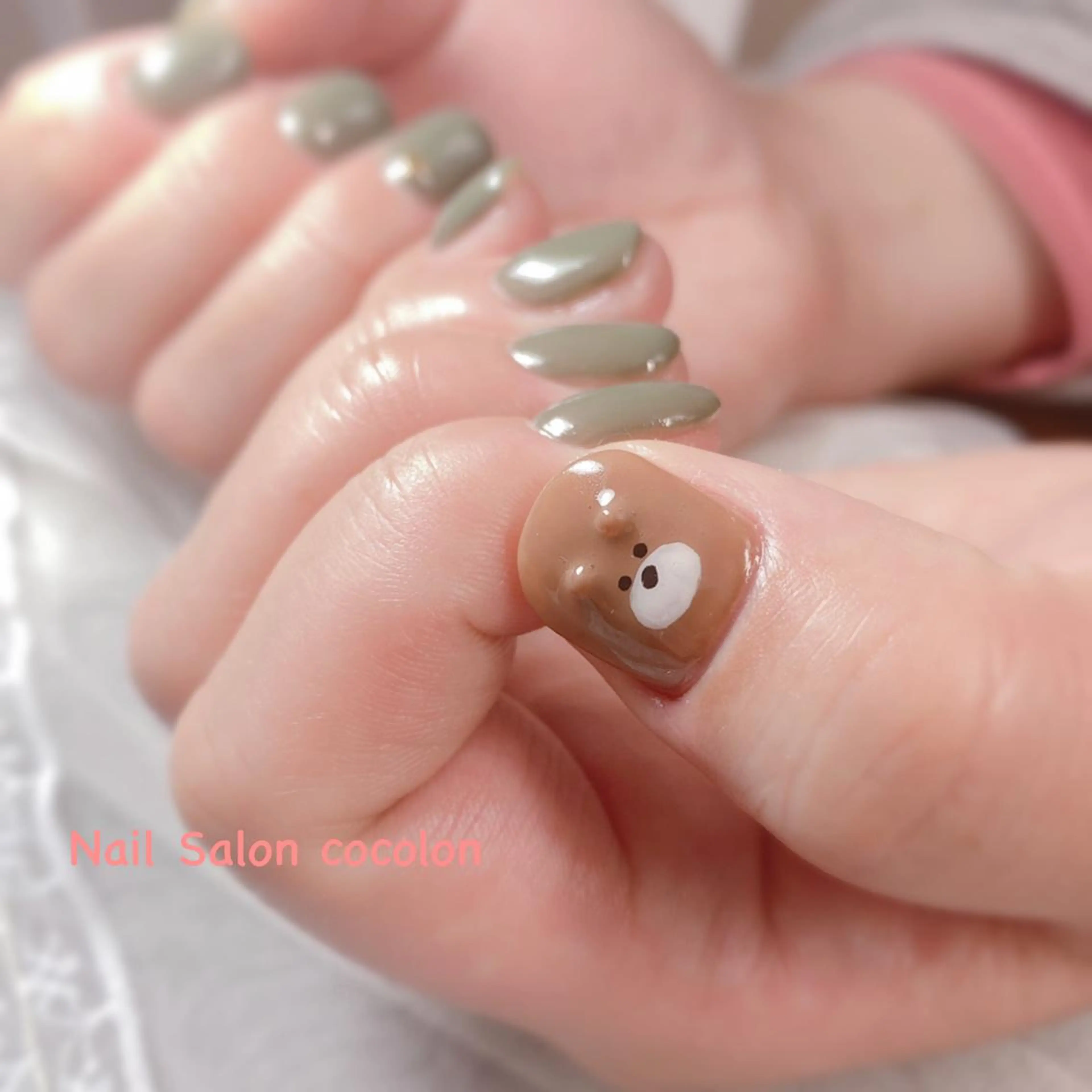 ネイル アートネイル ワンカラーネイル ハンドネイル 柴崎 美幸のネイルデザイン