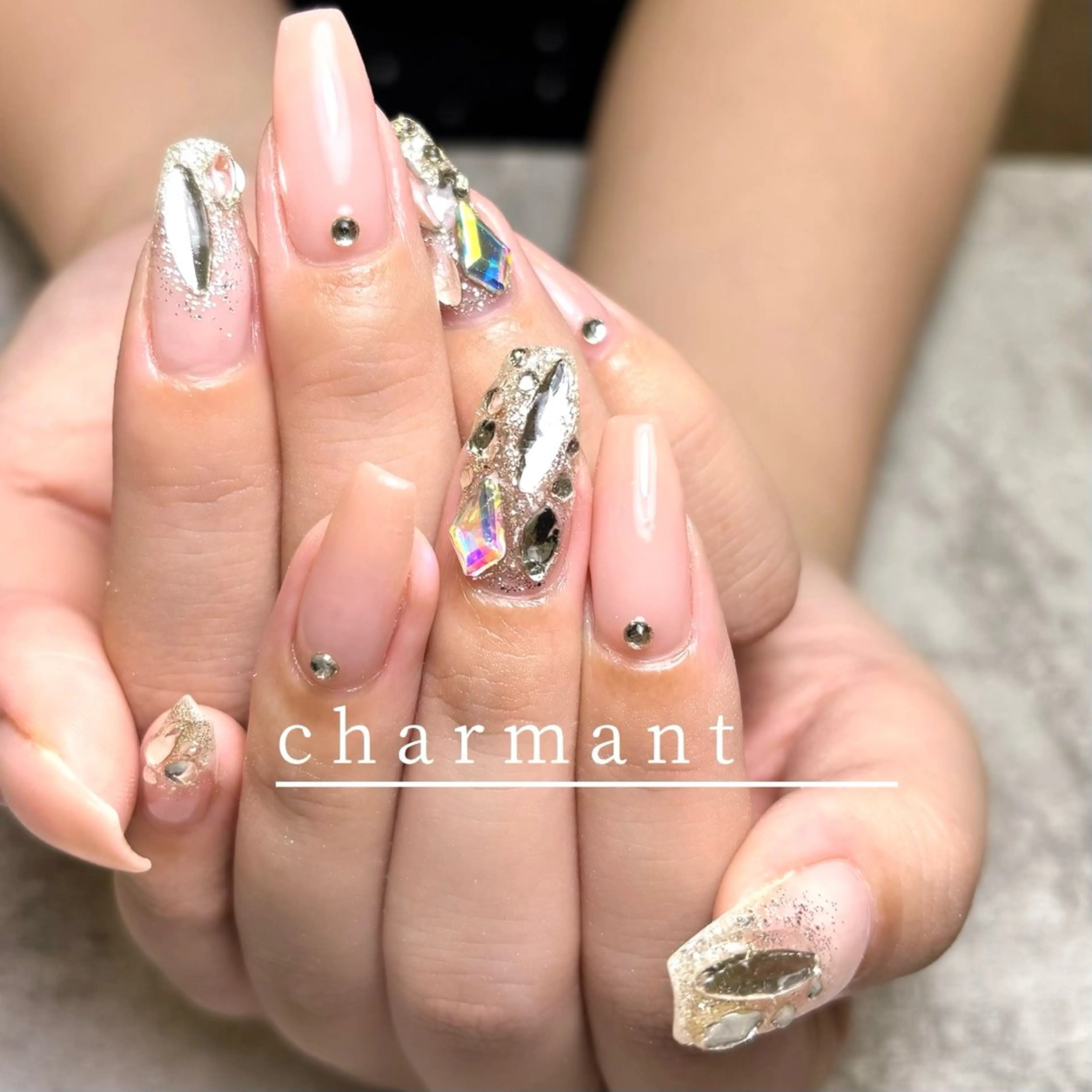 ネイル ハンドネイル charmant momokaのネイルデザイン