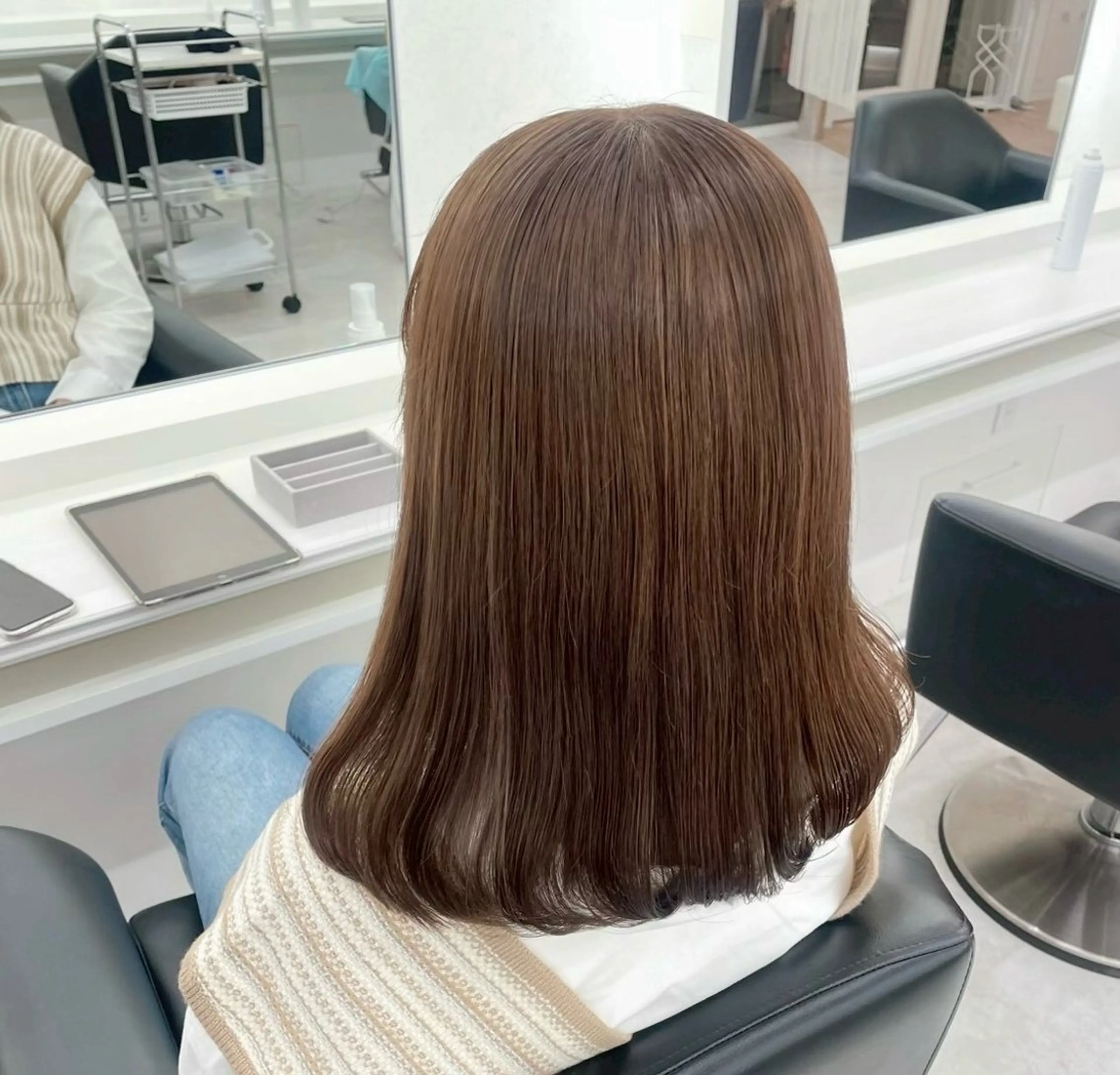 ミディアム カラー ヘアカラー ParveMix┊ 太田 千尋🥨のヘアスタイル