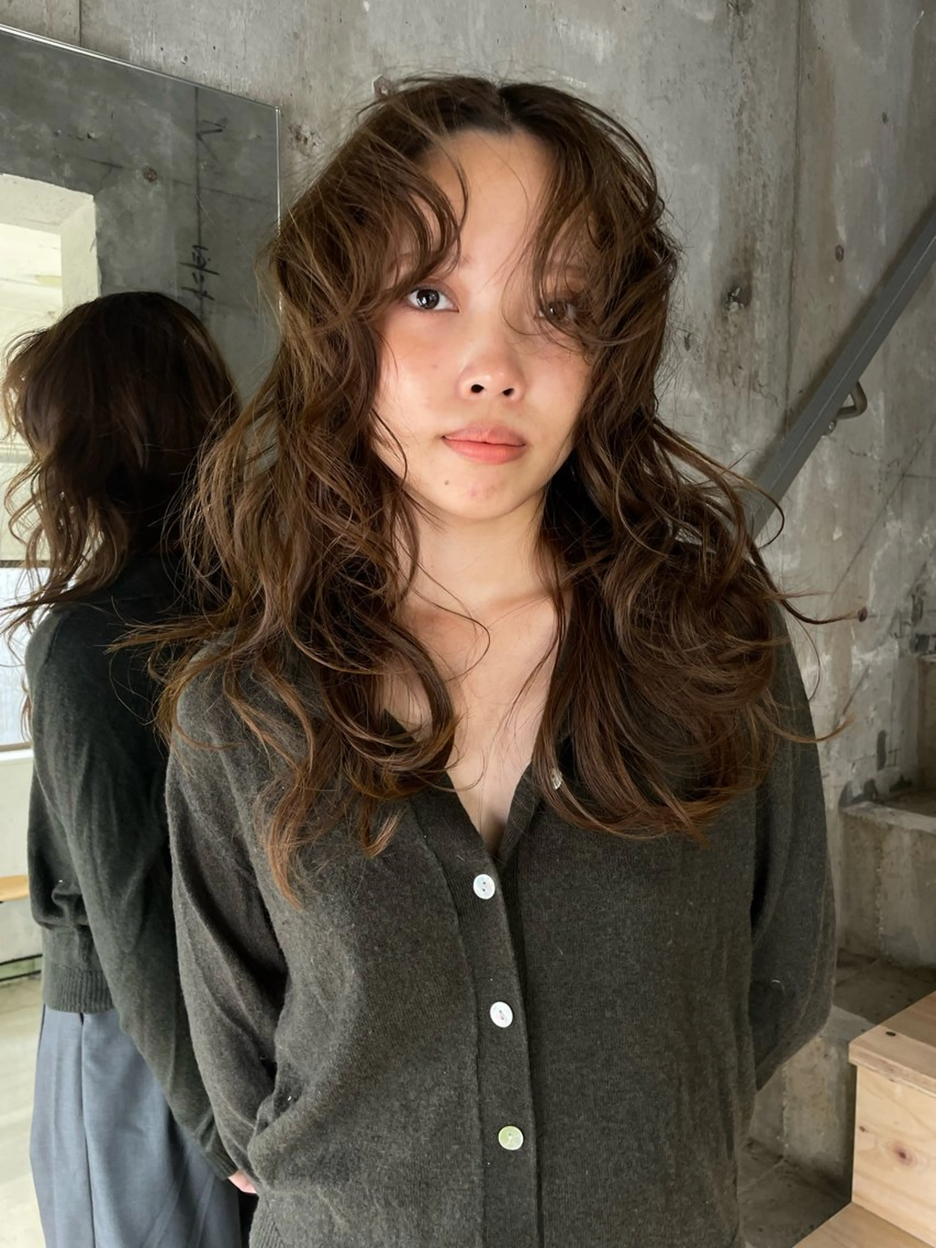 セミロング misa___boo MISAのヘアスタイル