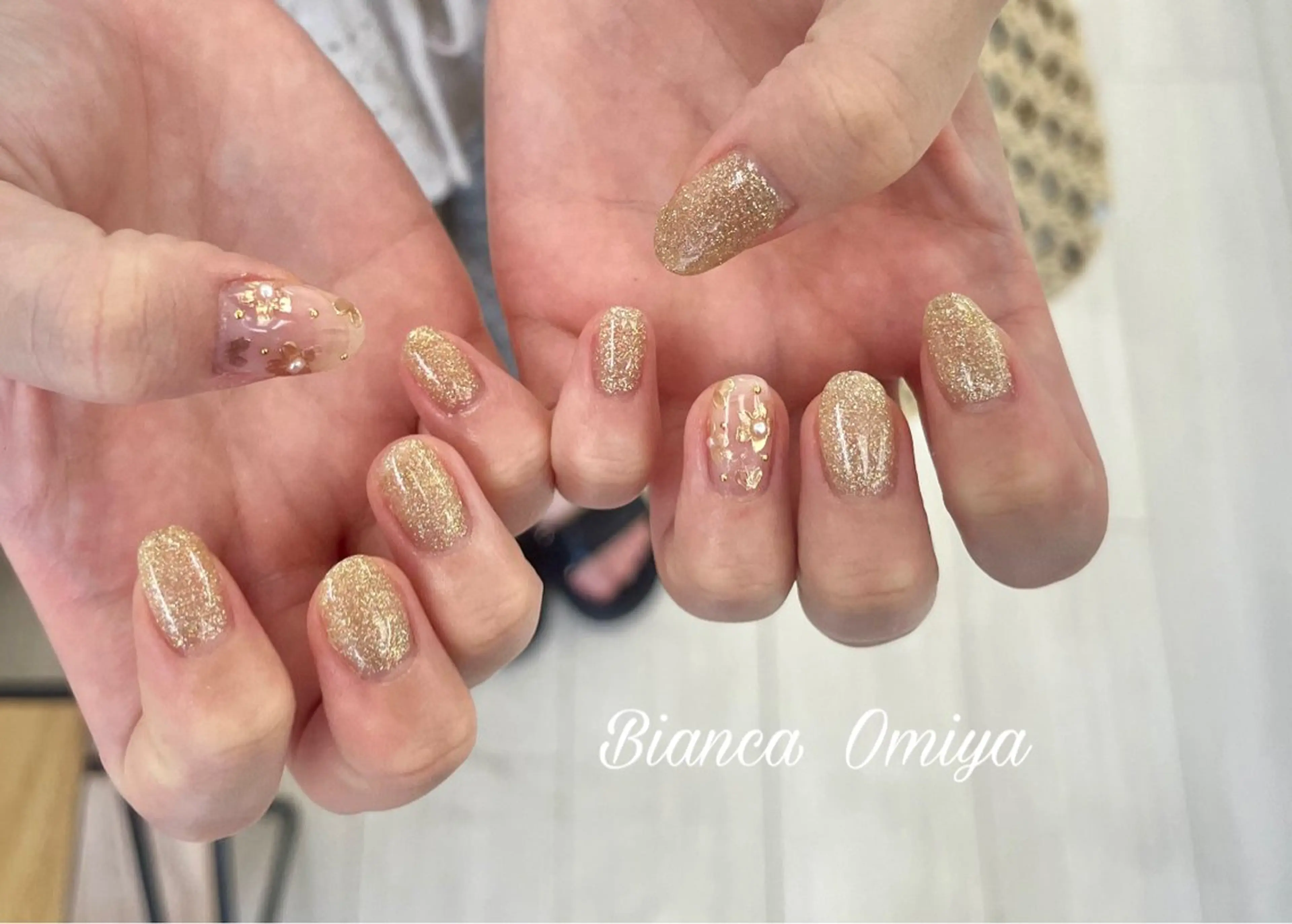 ネイル ハンドネイル Bianca大宮 入江のネイルデザイン