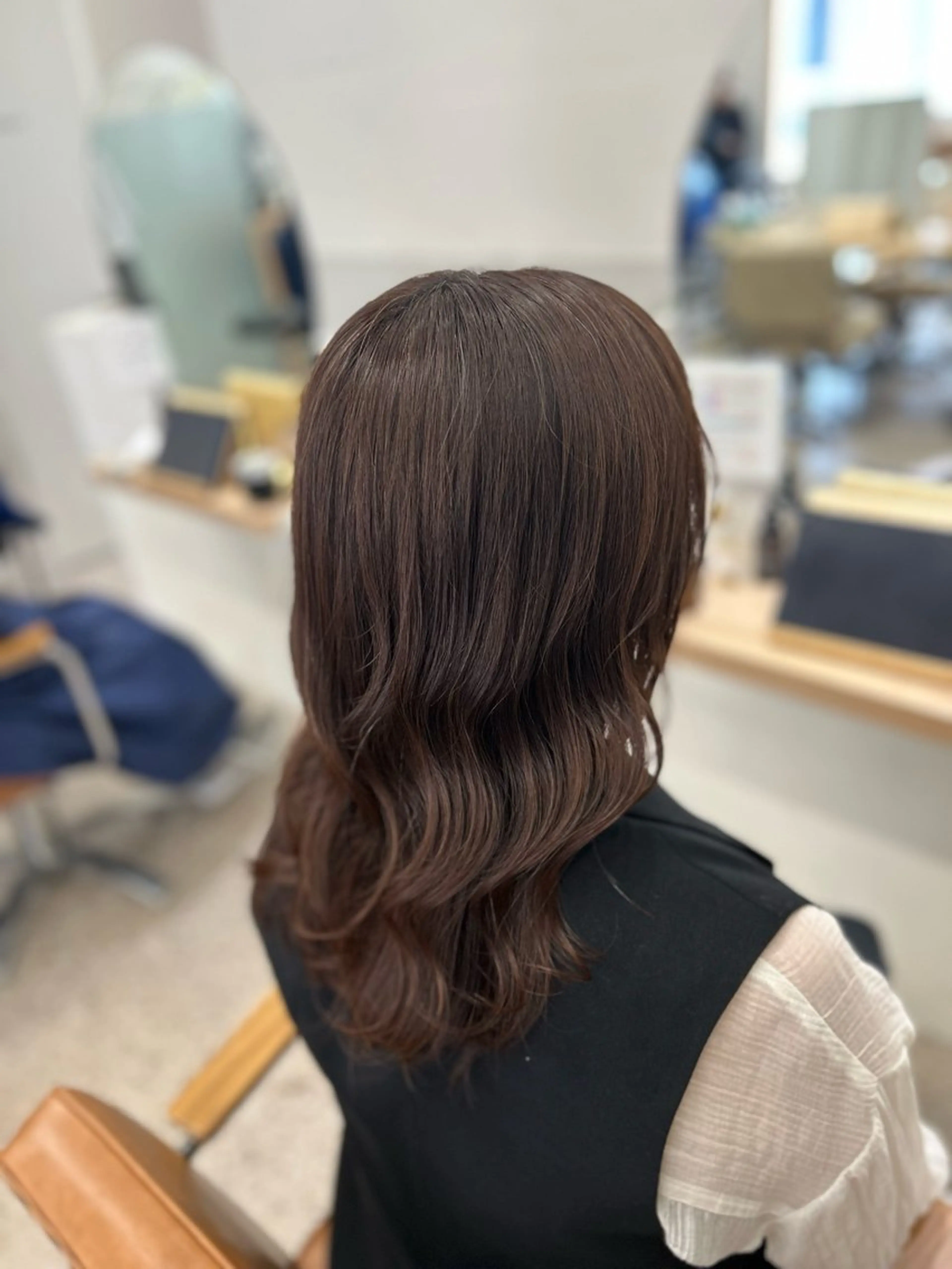 カット+デジタルパーマの写真