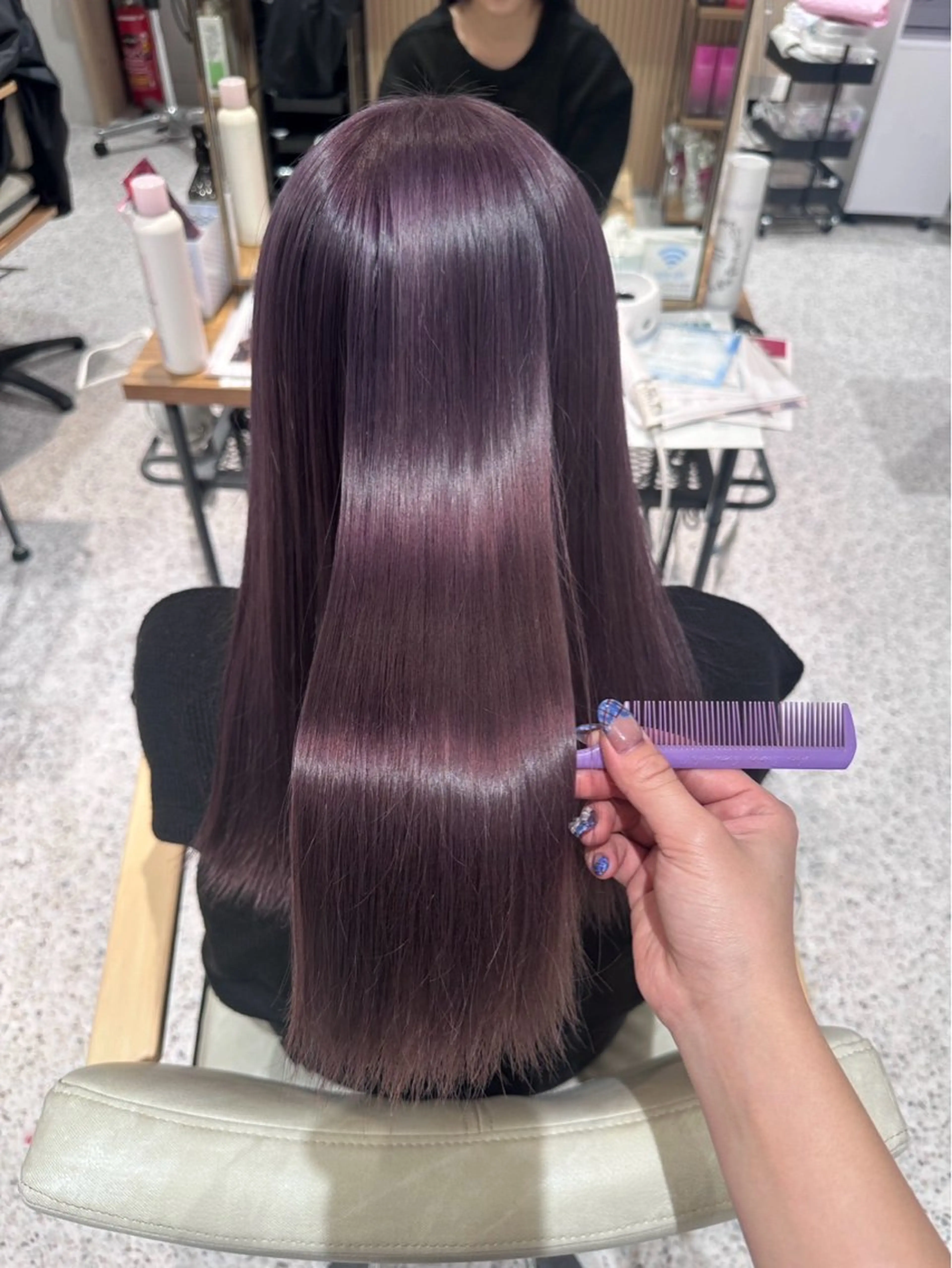 ロング ヘアカラー hair&eye🎀 /momoKaのマツエク・マツパデザイン