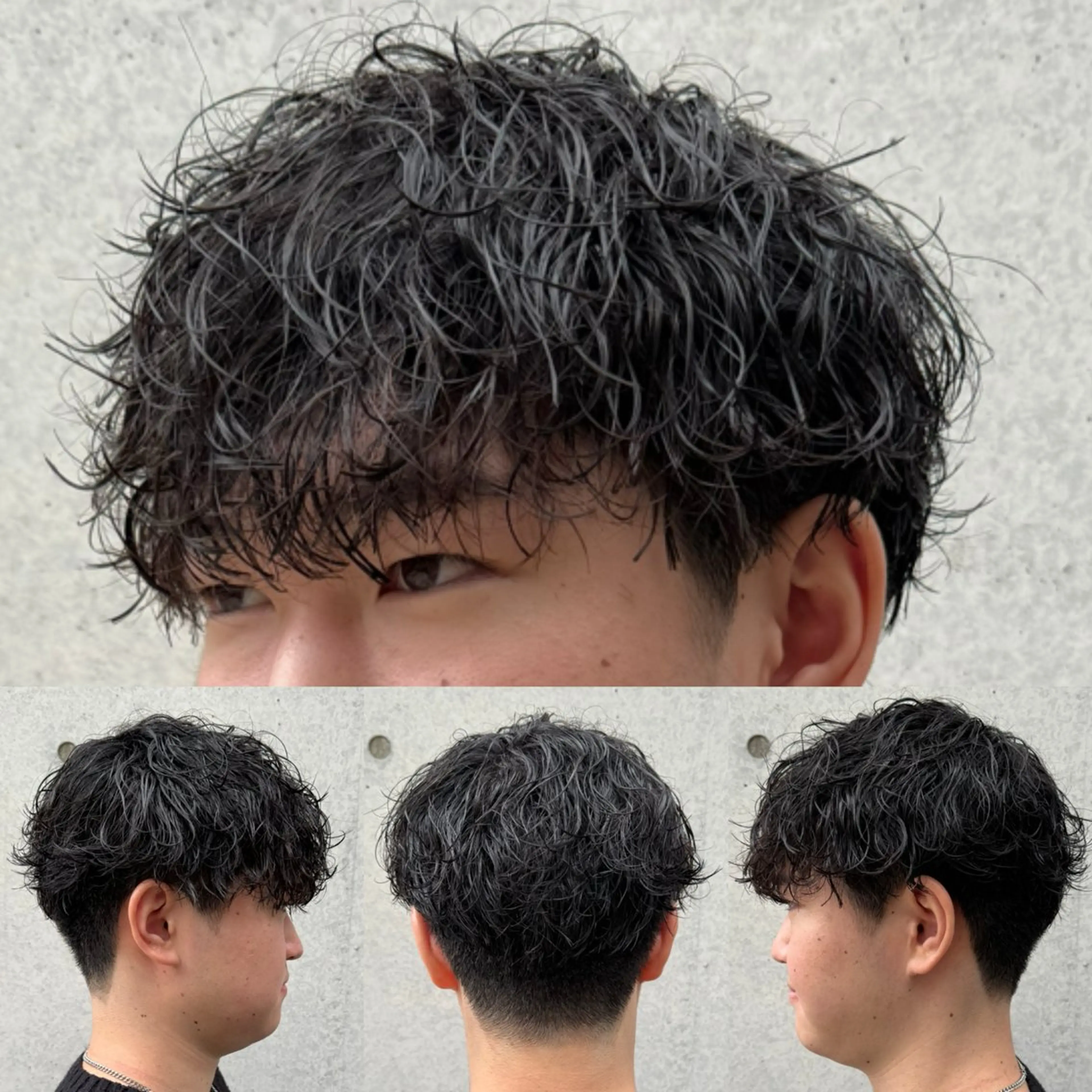 【ゲリラクーポン】平日限定🉐ゴールデンウィーク前特別価格🉐メンズカット+パーマの写真