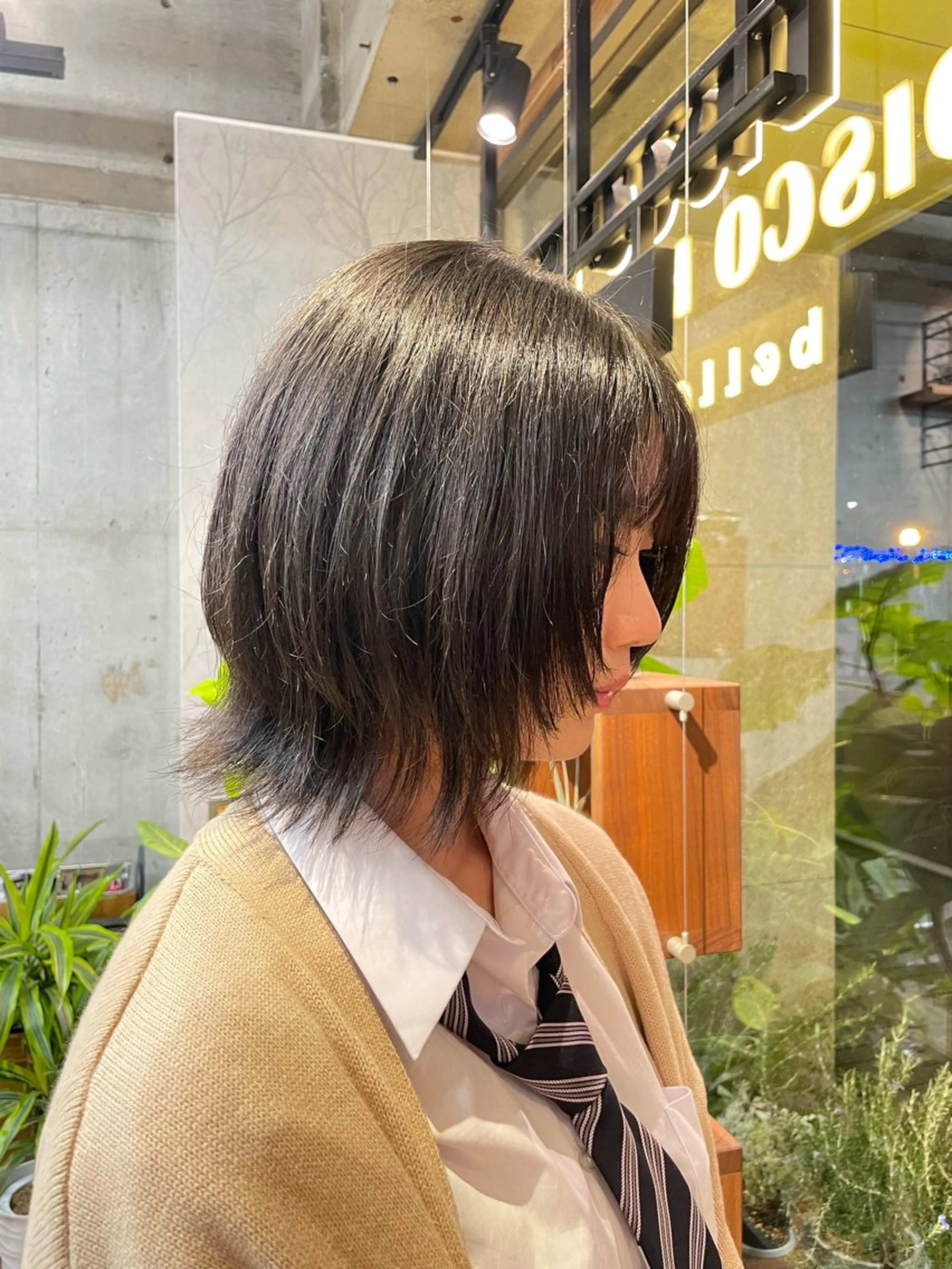 ショート ボブレイヤー ボブ レイヤーカット スタイリスト /YUNAのヘアスタイル