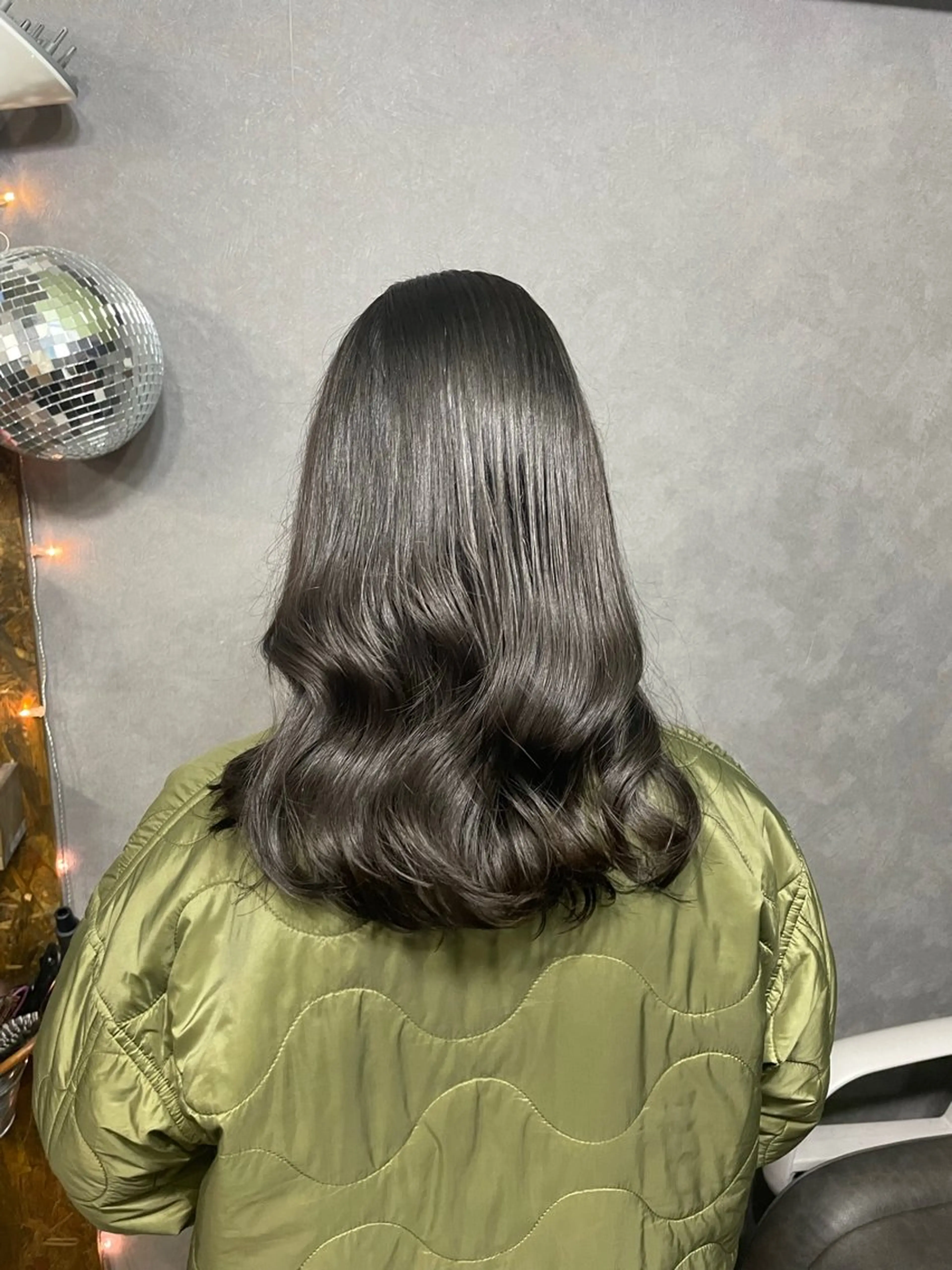 セミロング カラー chouette/ 根本優希のヘアスタイル